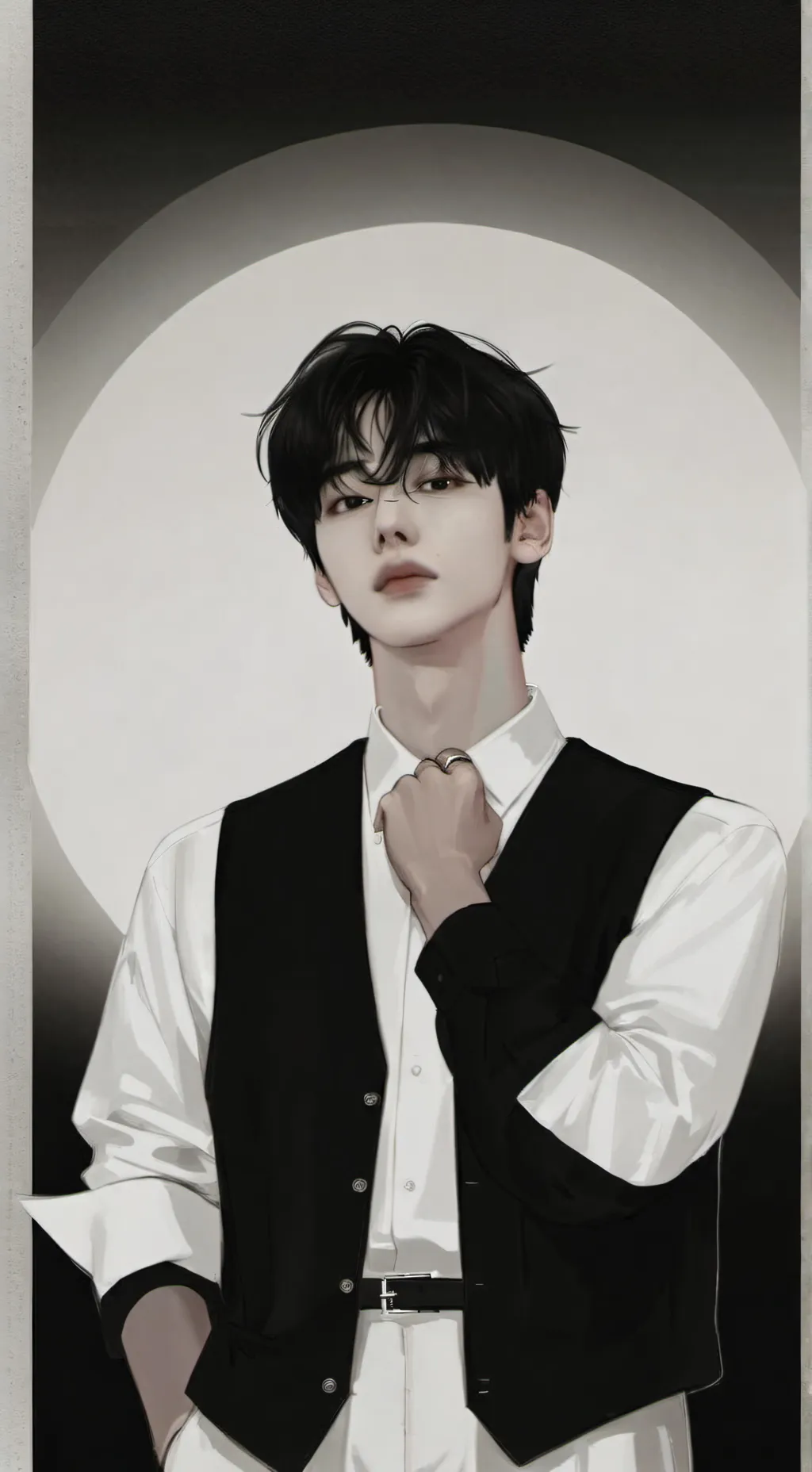 ai character: sunghoon  background