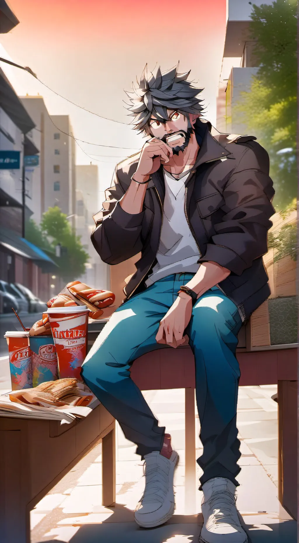 ai character: Yuno background