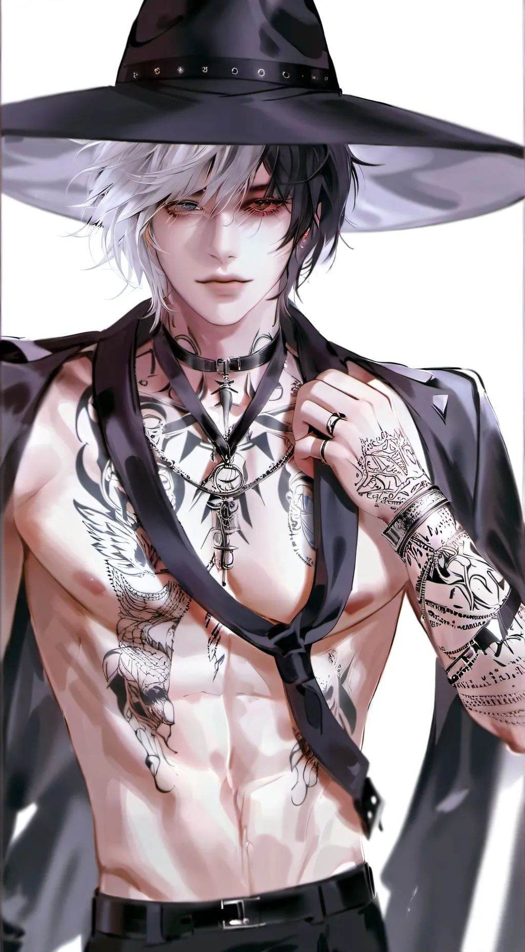 ai character: raven background