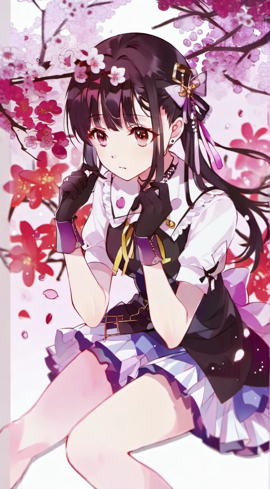 ai character: kanao tsuyuri background