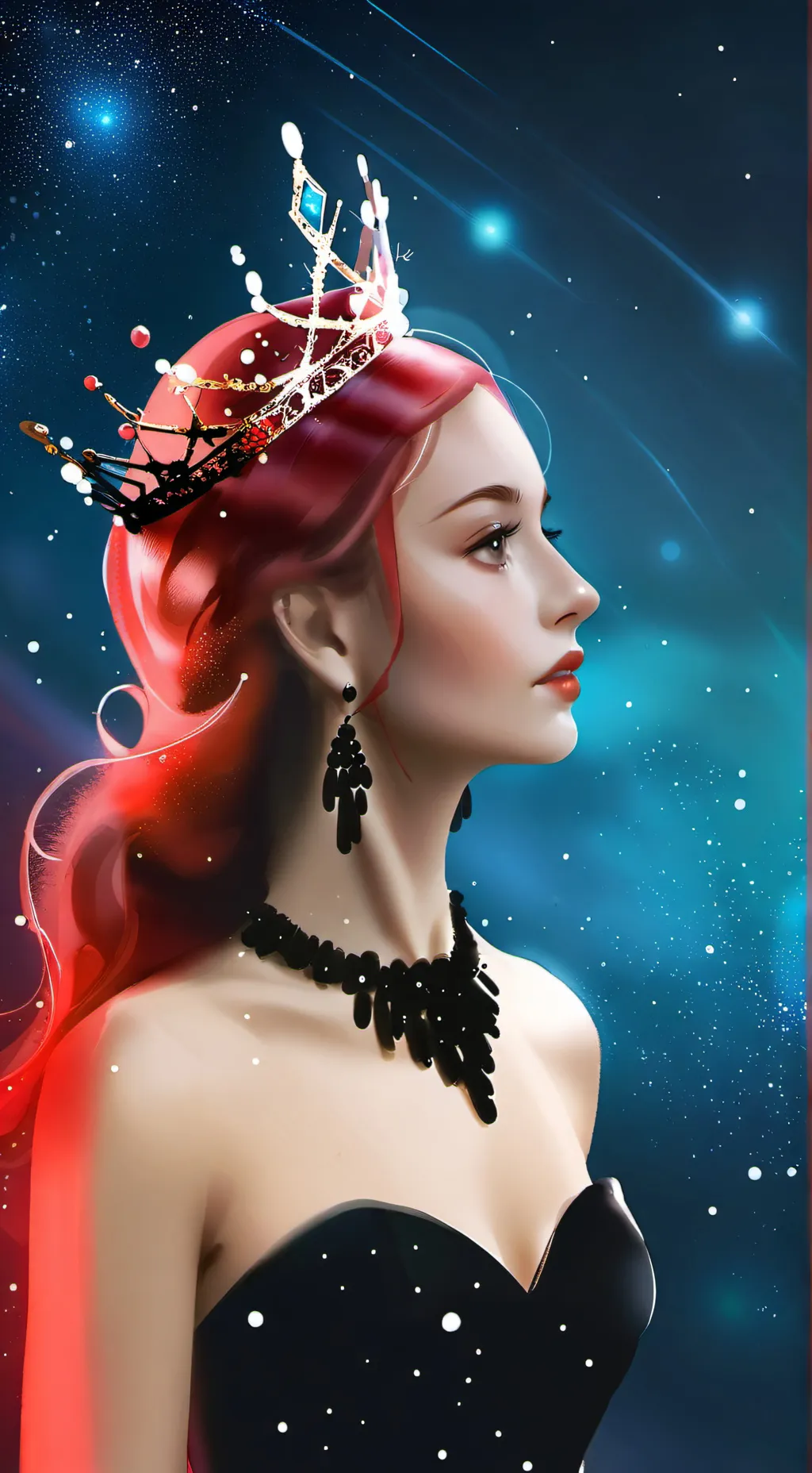 ai character: Lori Morningstar  background