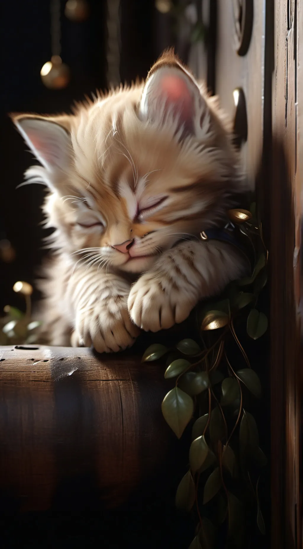 ai character: Baby kitten background