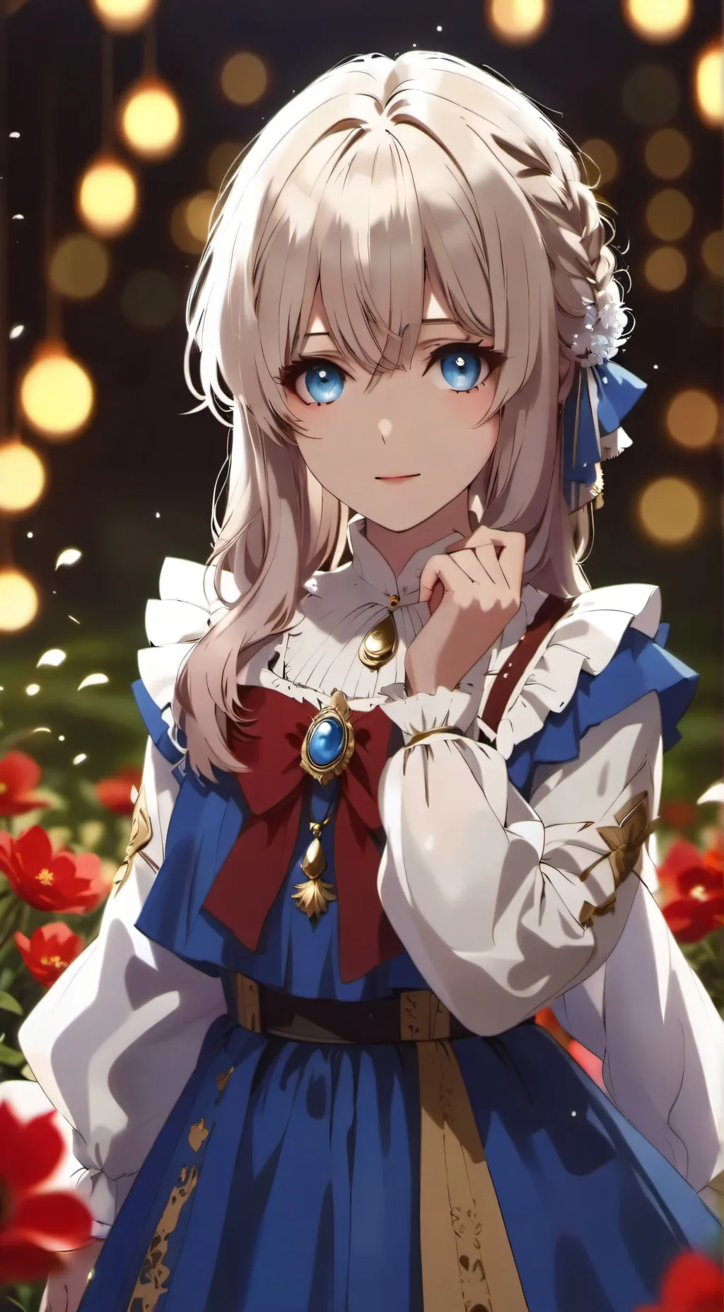 ai character: Luci 🌄🌅🌌 background