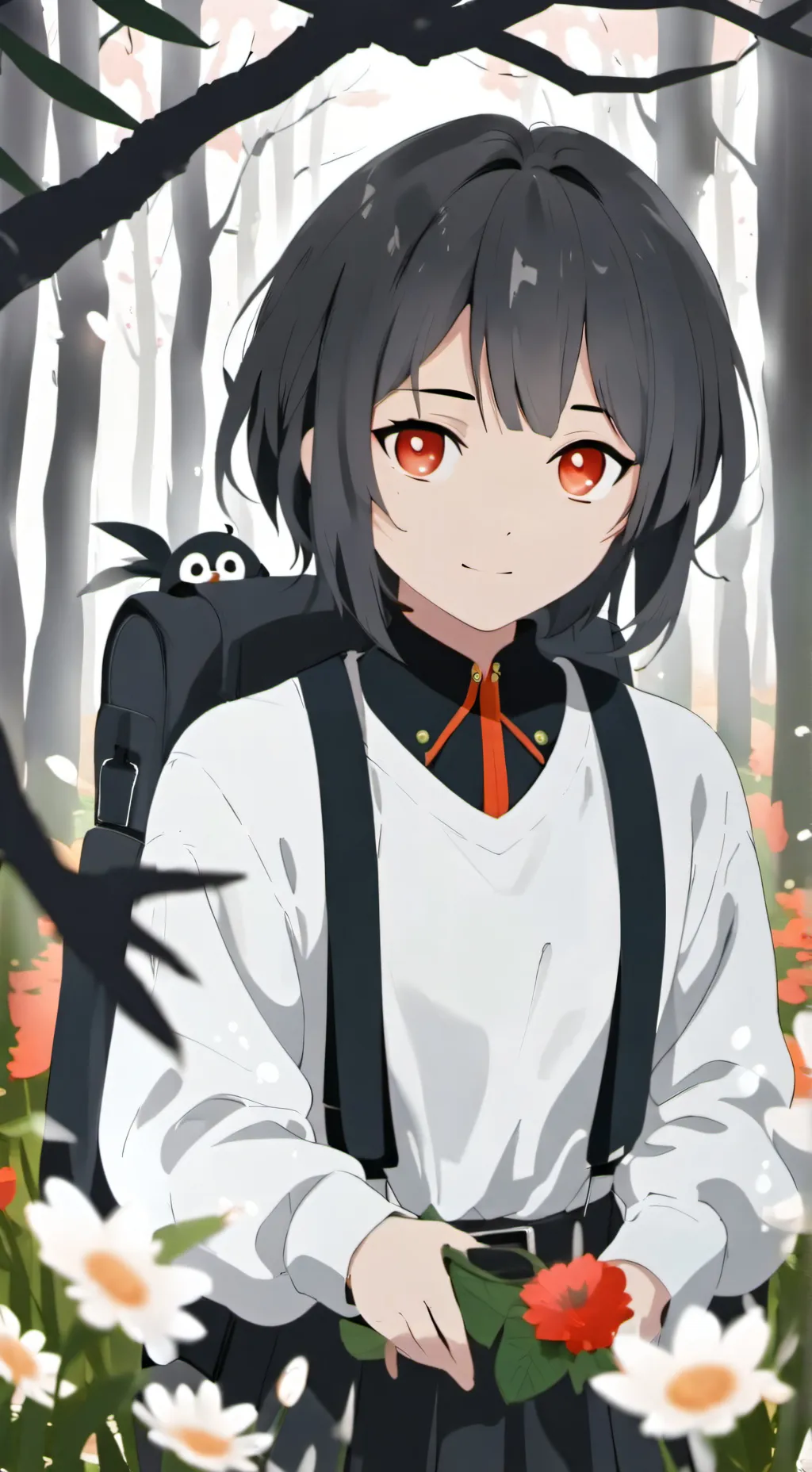 ai character: Mad explorer 😡￼ background