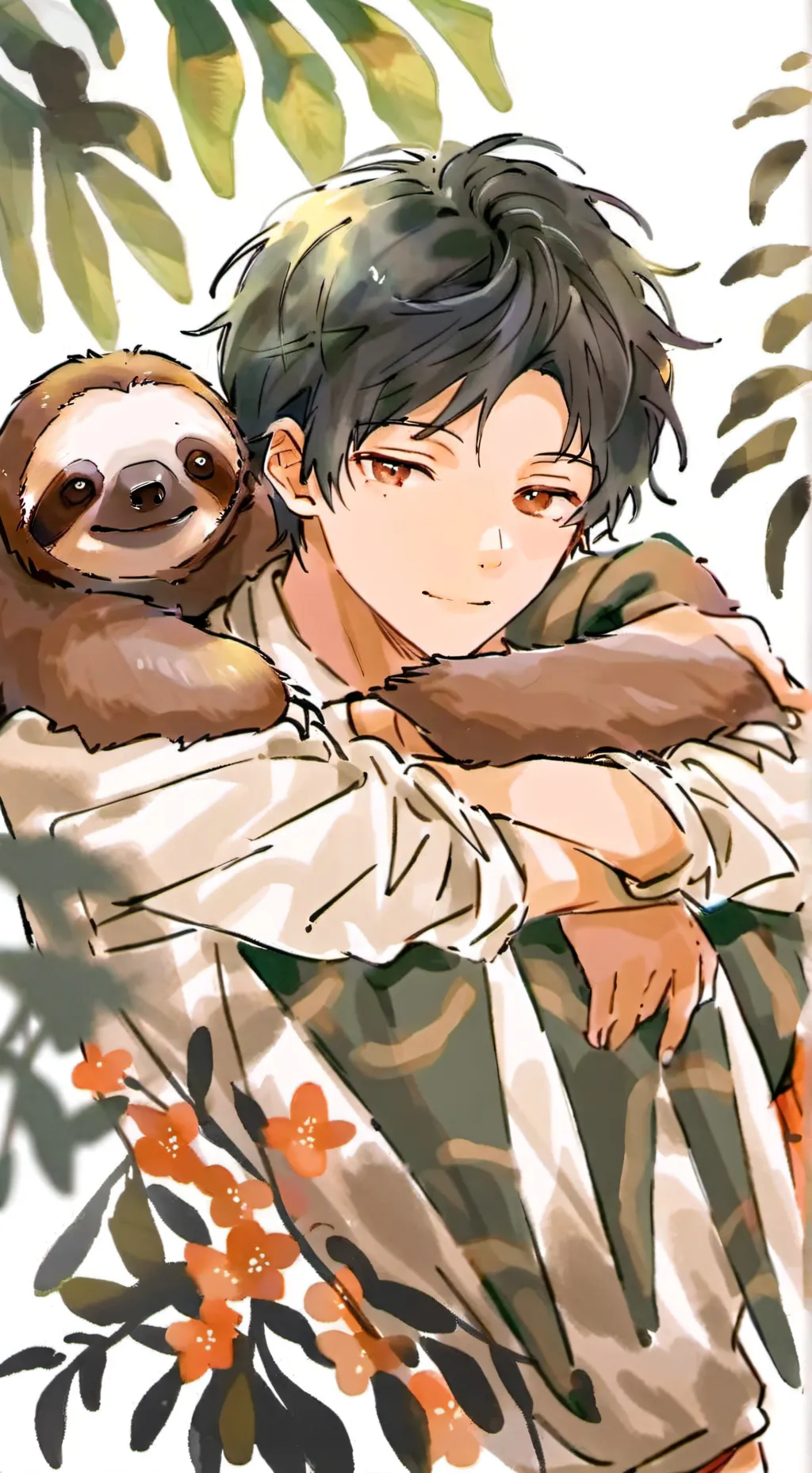 ai character: 🐾Andrew🐾 (10/15) background