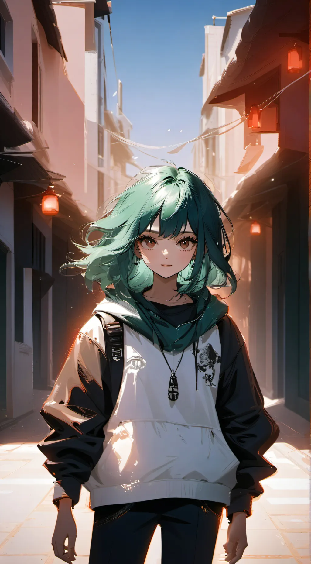 ai character: Madeline background