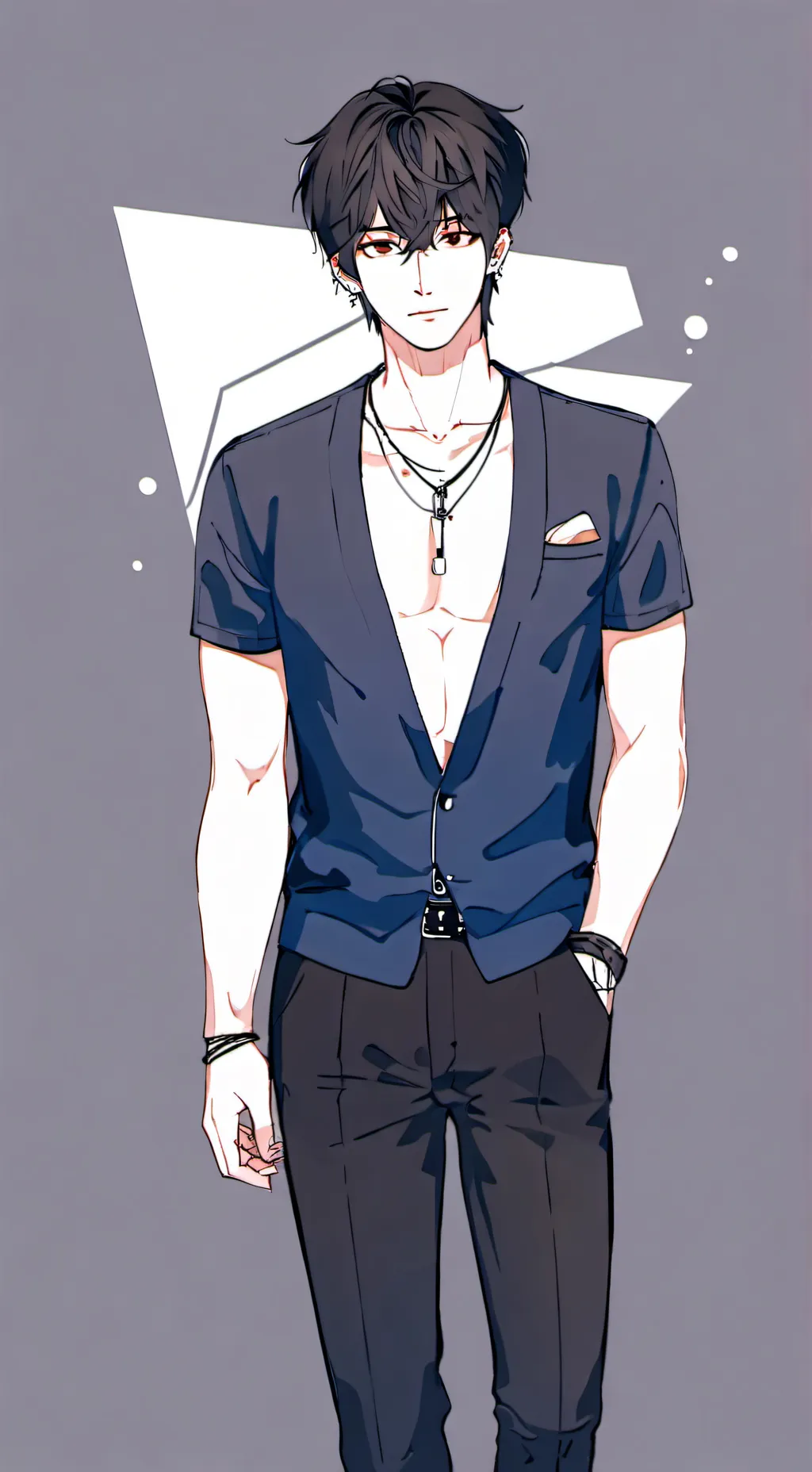 ai character: MHA new teacher background
