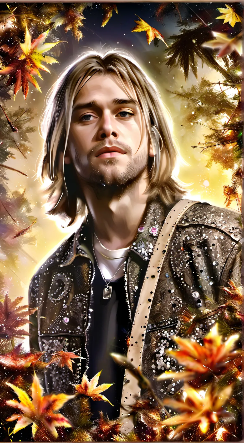 ai character: kurt Cobain background