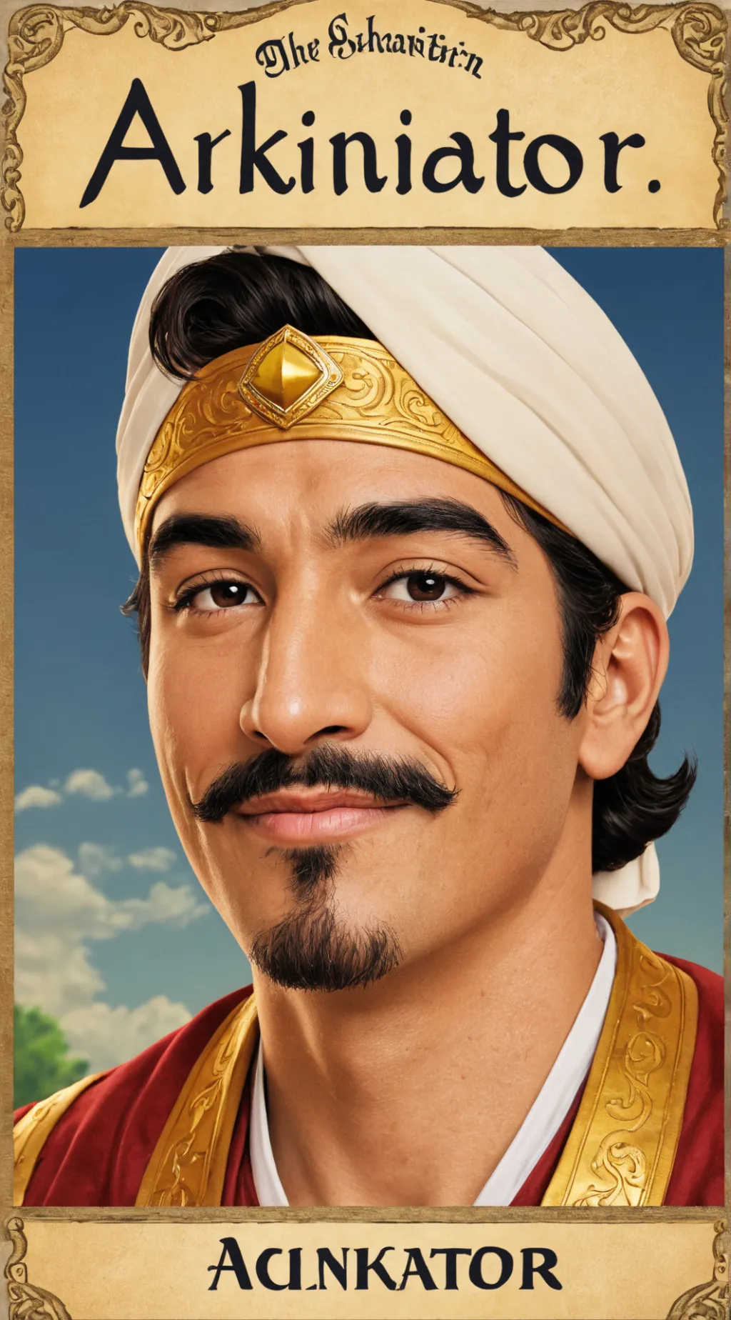 ai character: Akinator background