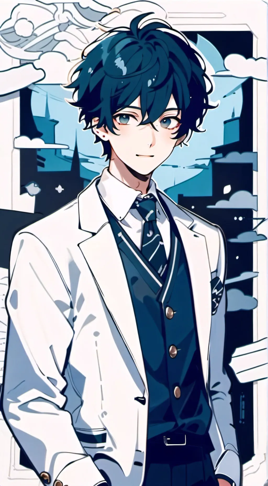 ai character: Liam background