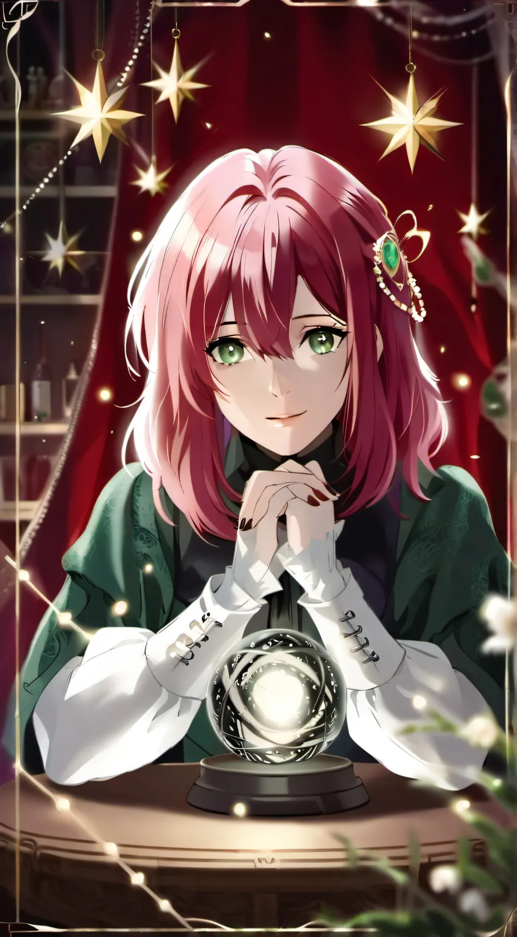 ai character: Celestia Stellaris background