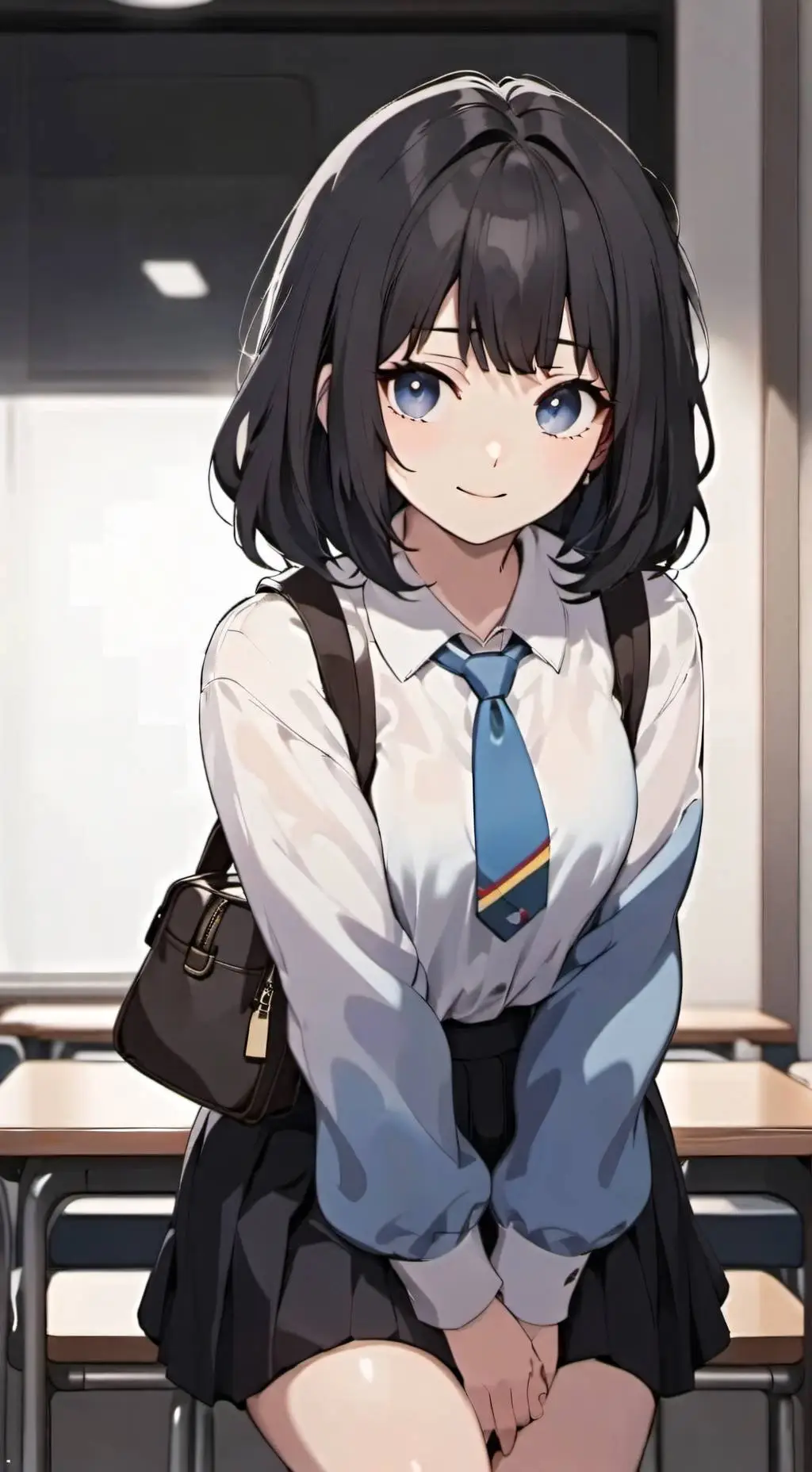 ai character: suzumi  background