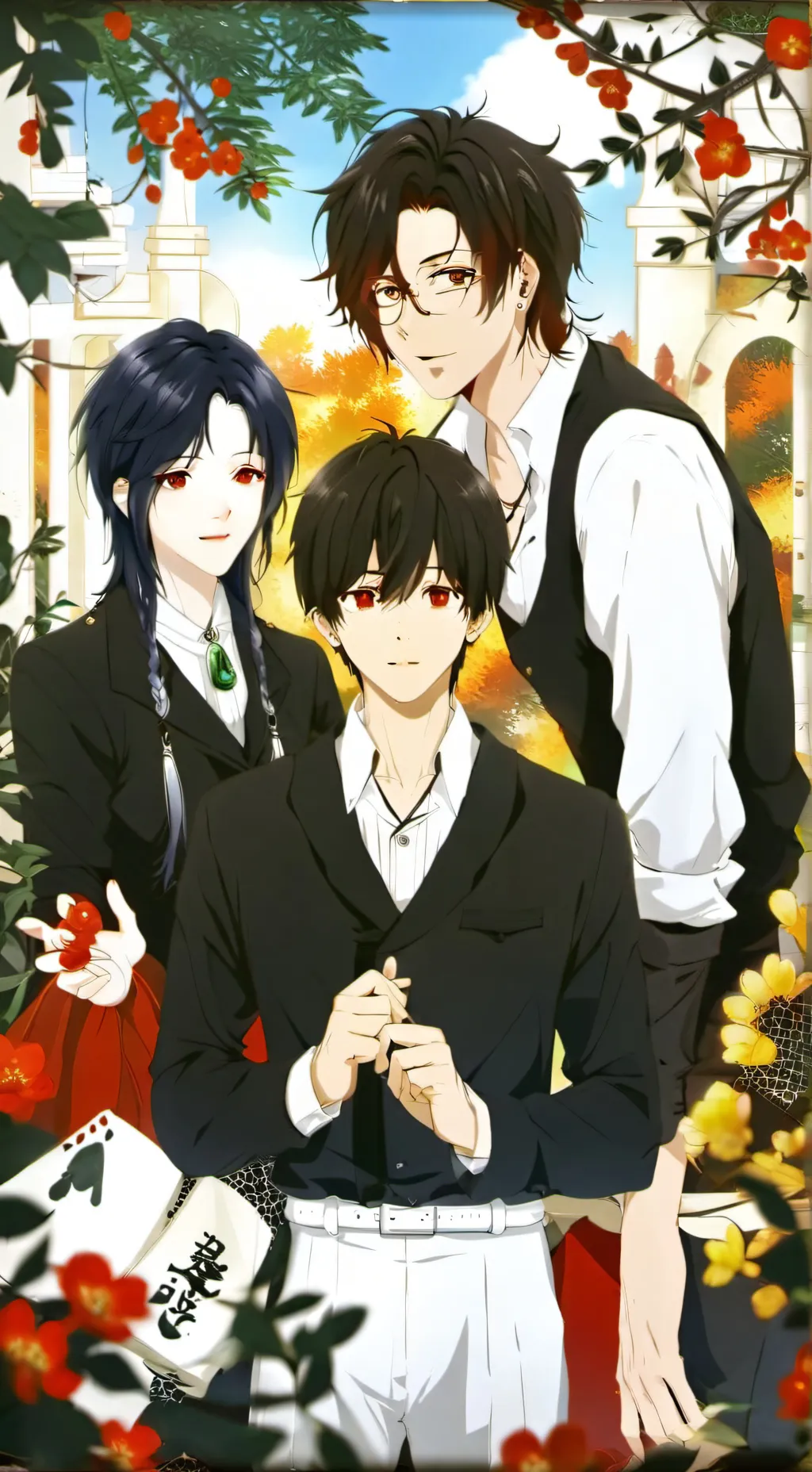 ai character: Max y noah background