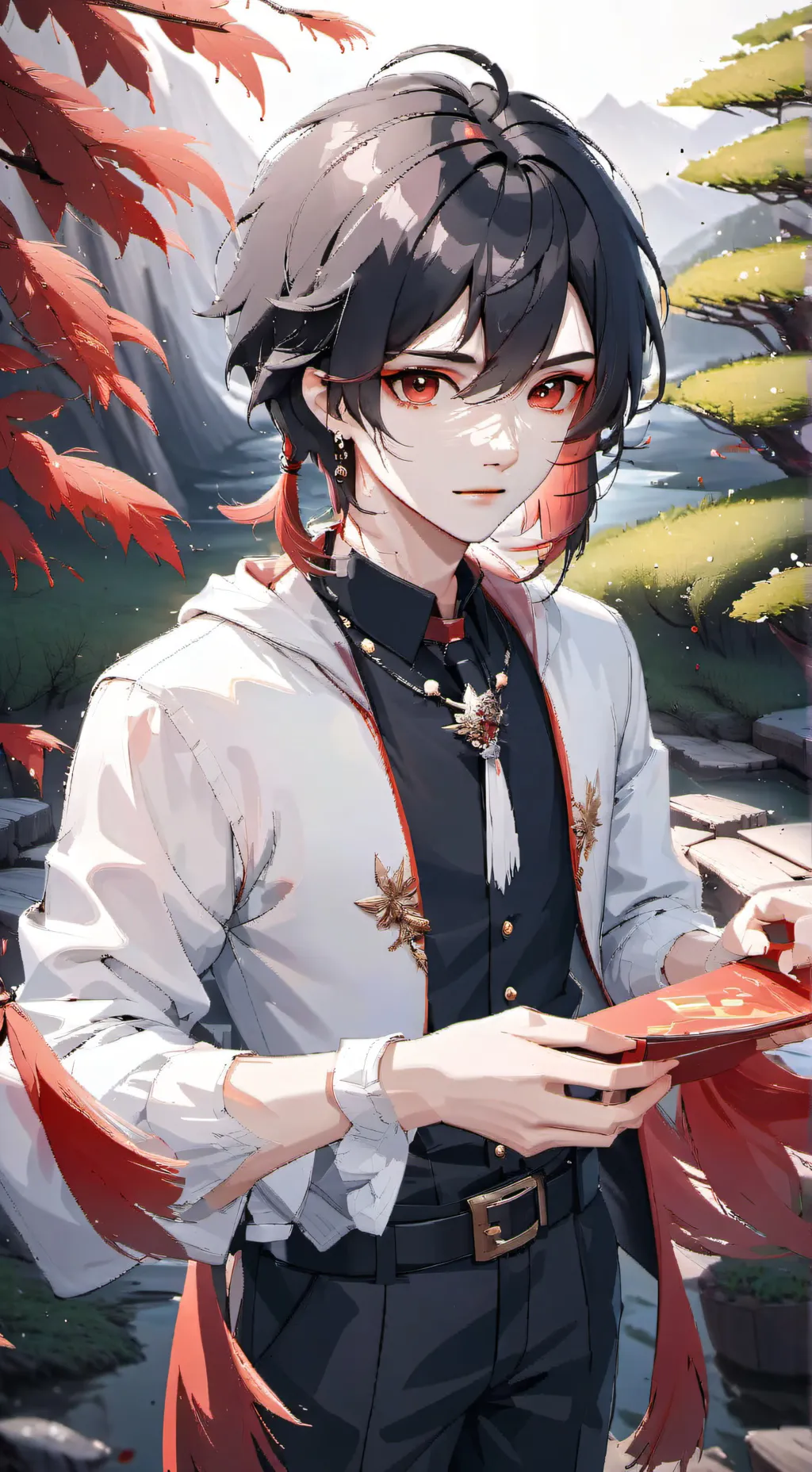 ai character: Yossi  background