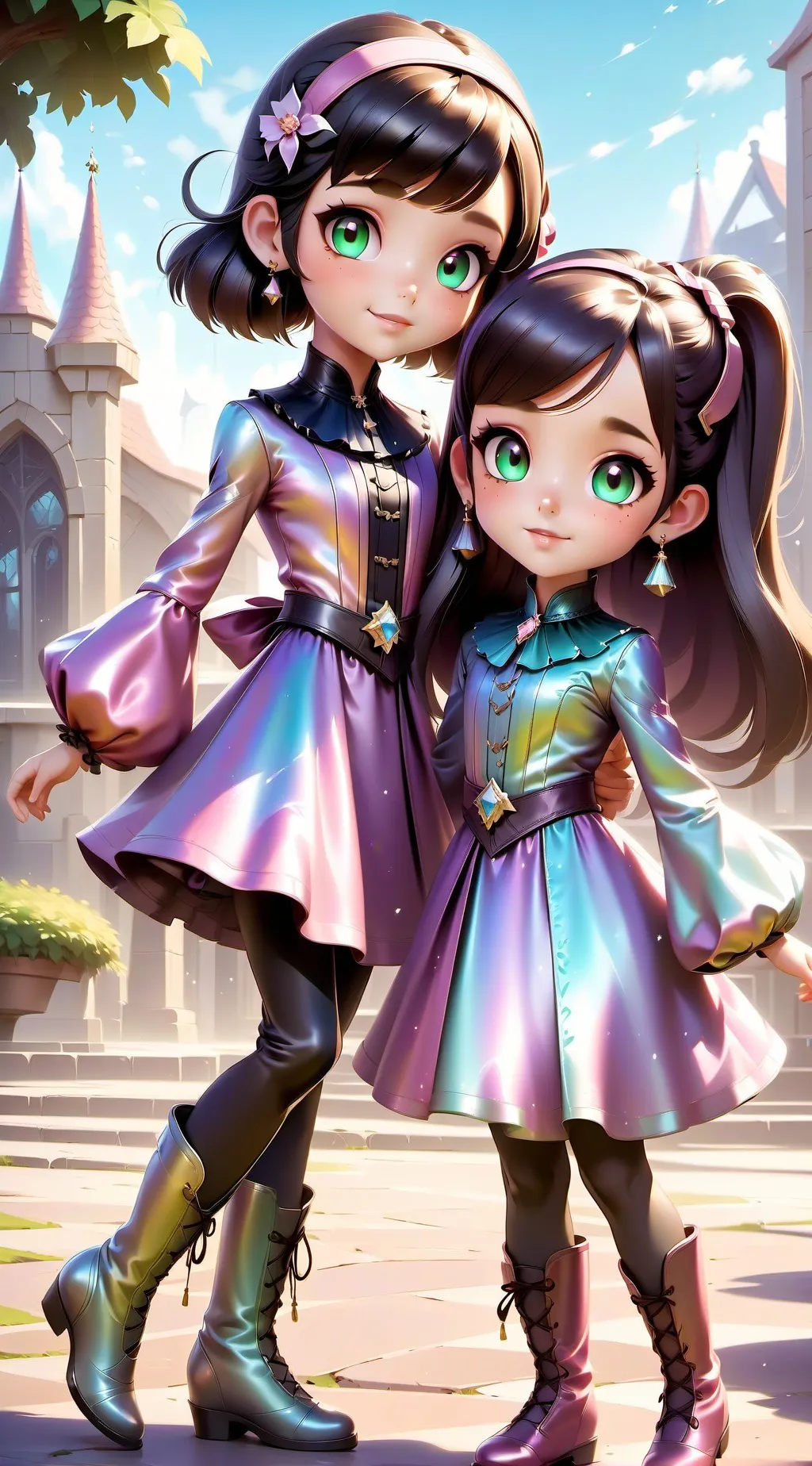 ai character: Aafia and Shanae background