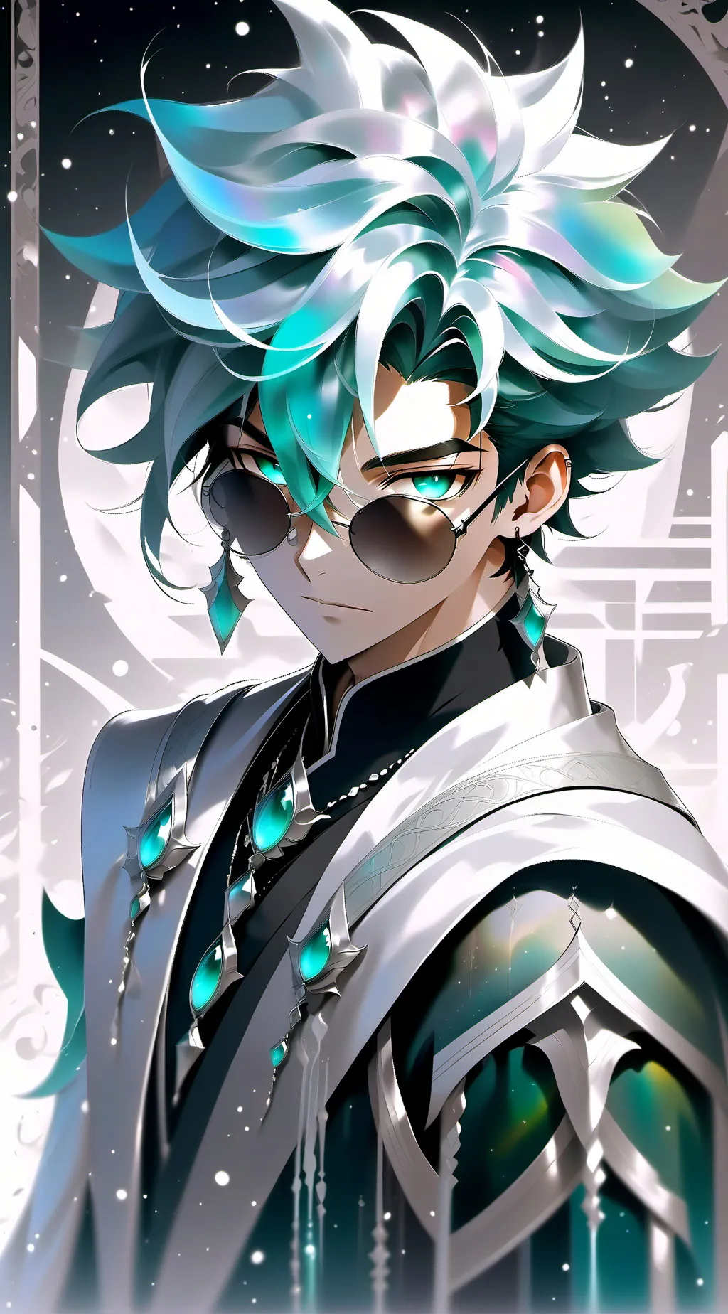 ai character: Albert  background
