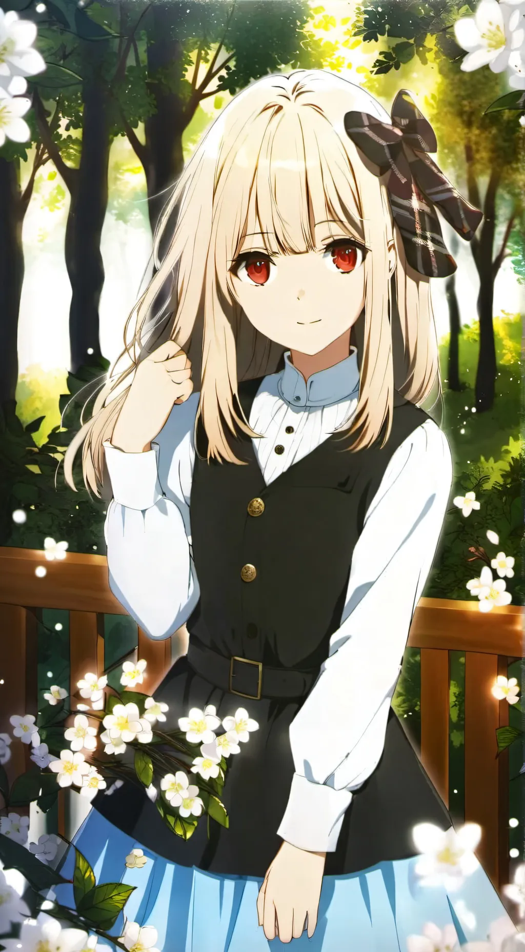 ai character: Rosé background