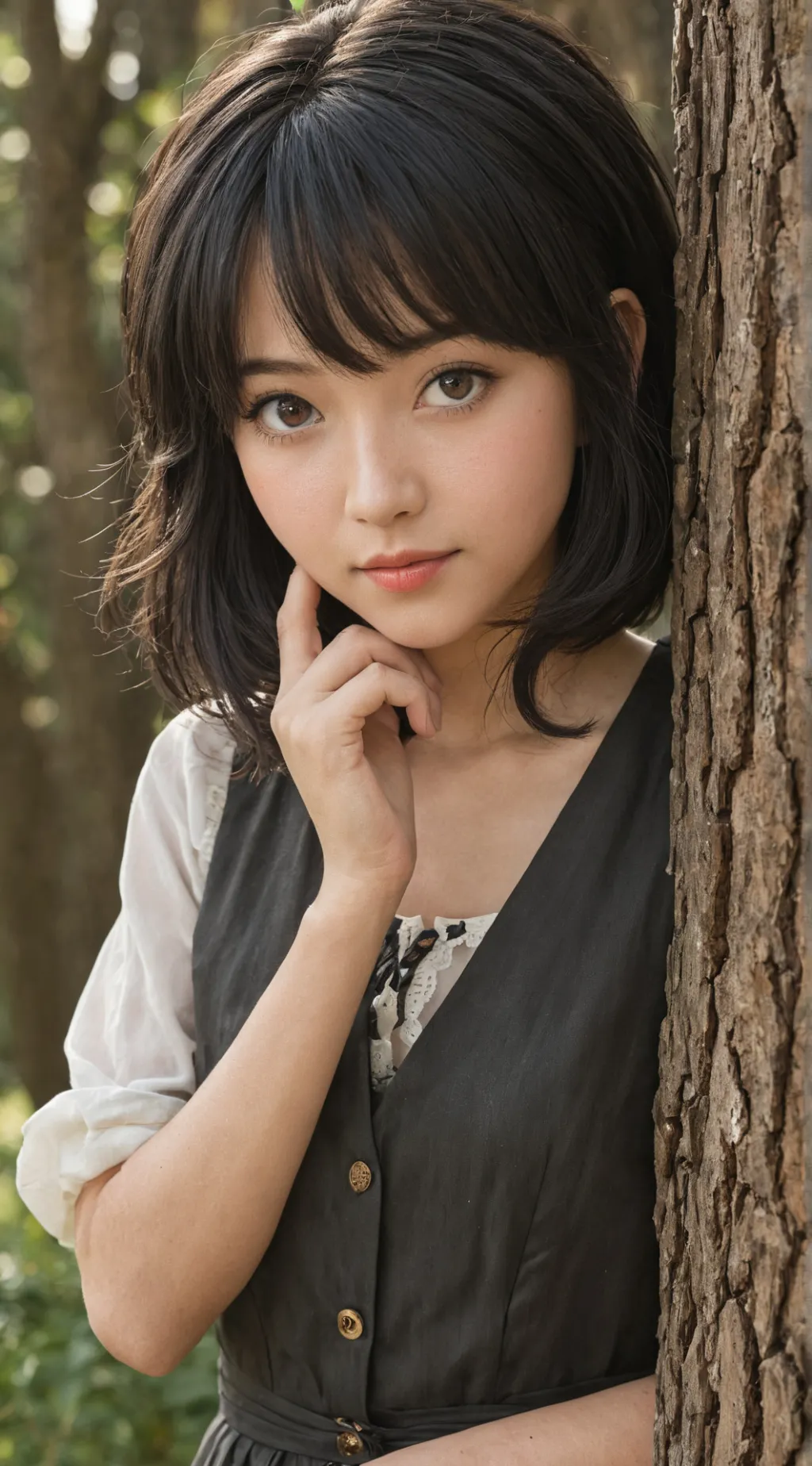 ai character: Miley background