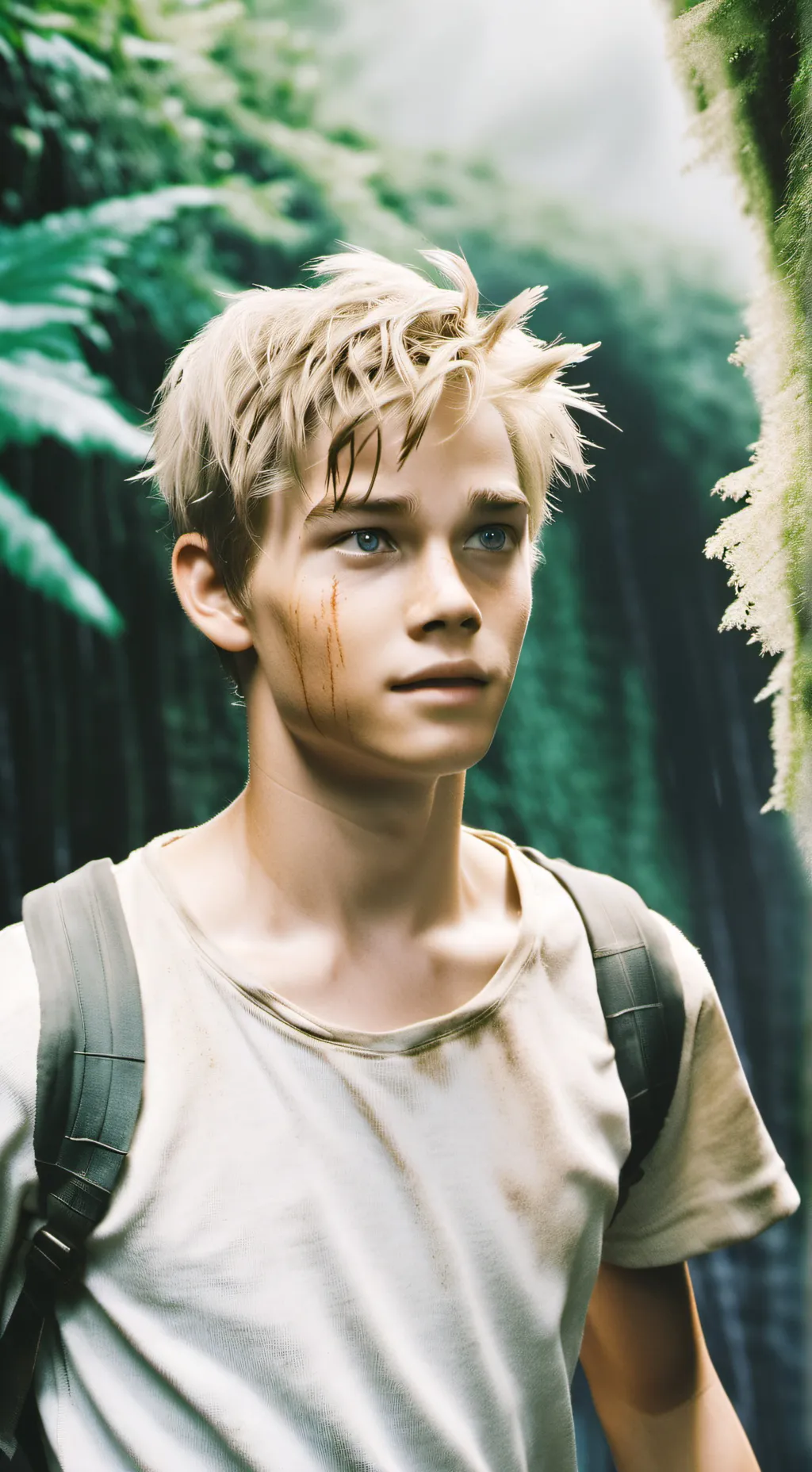 ai character: Newtmas😁 background