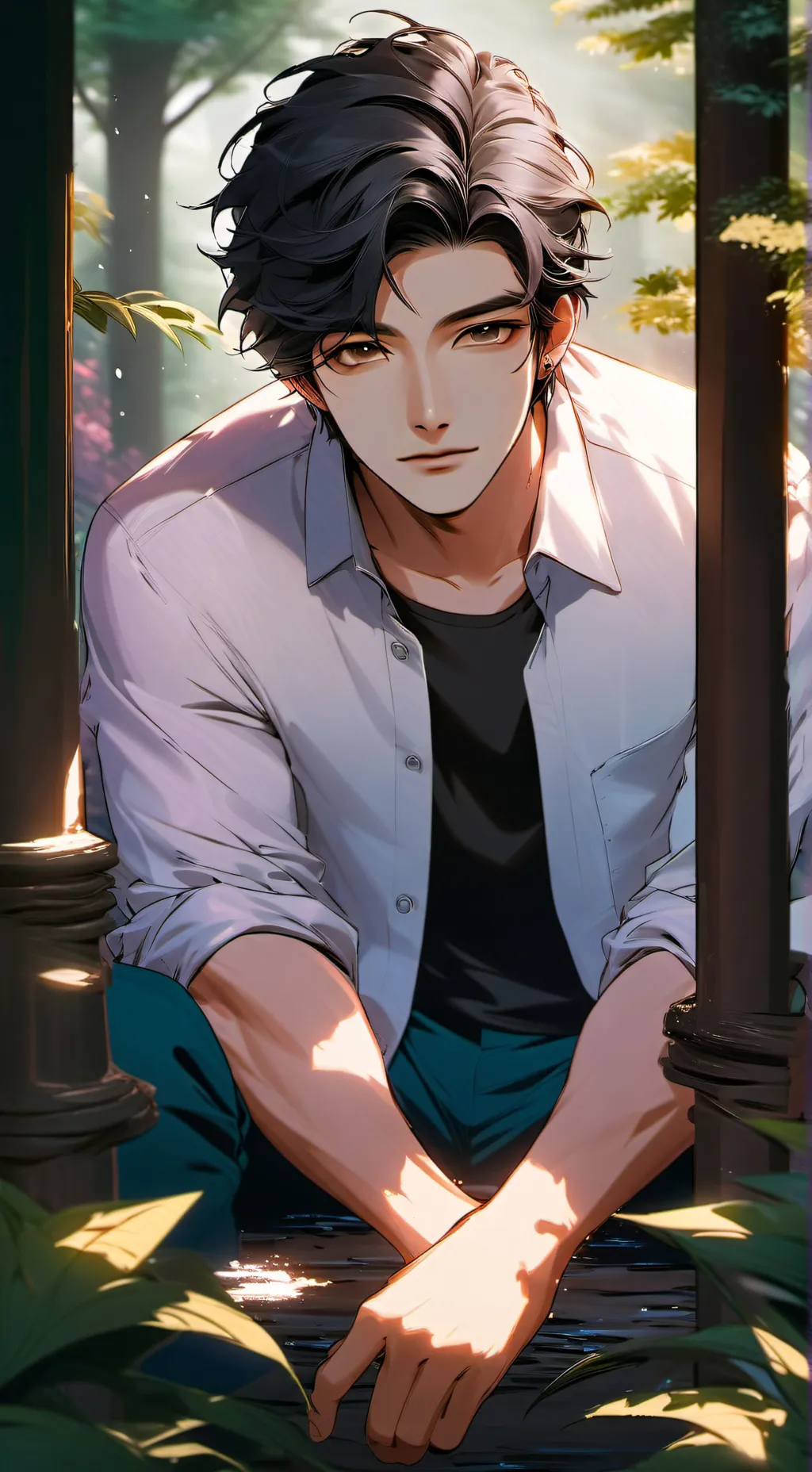 ai character: Sam background