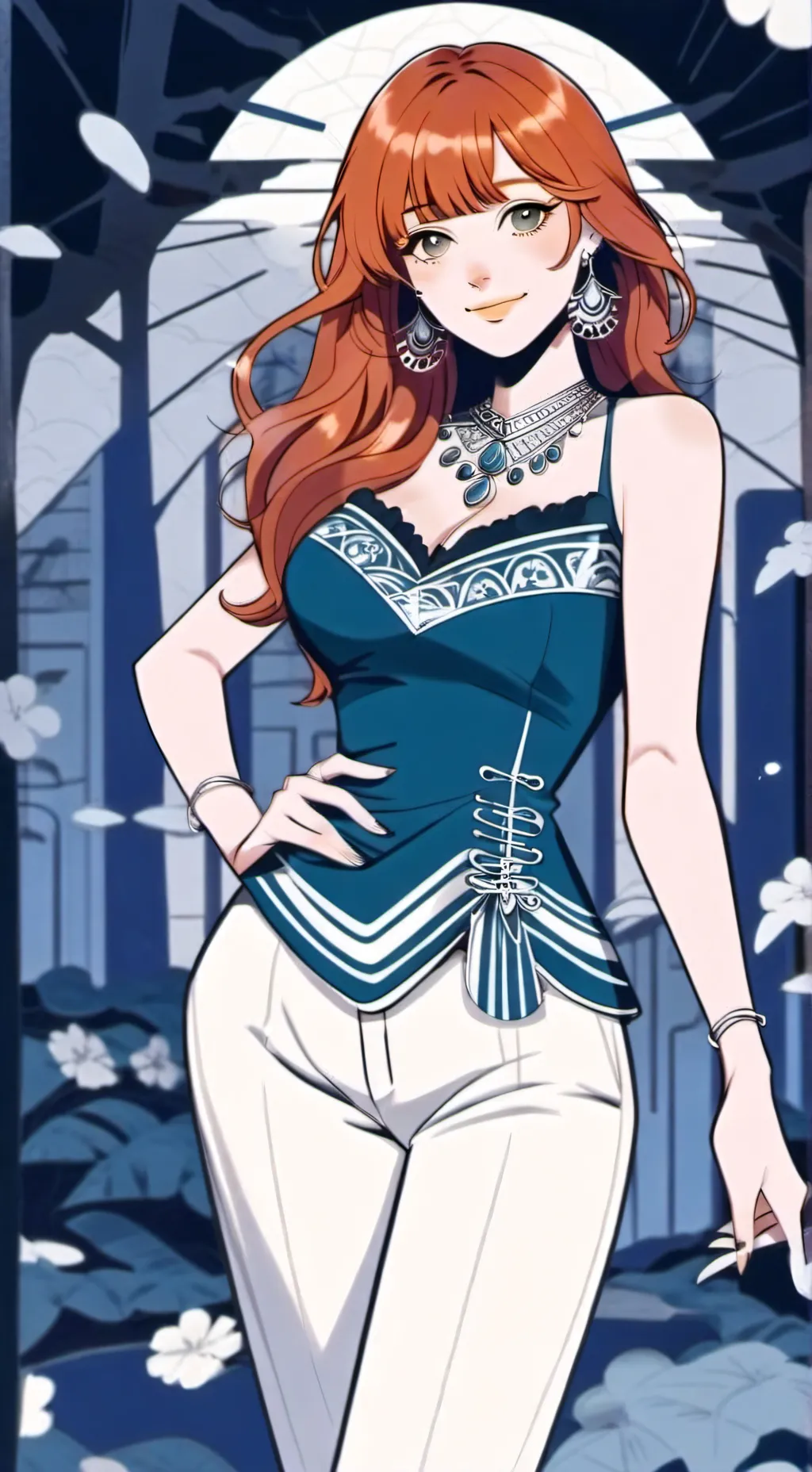 ai character: Kimberly  background