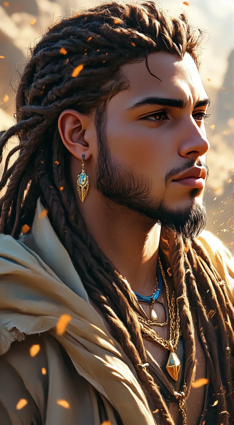 ai character: Kale background