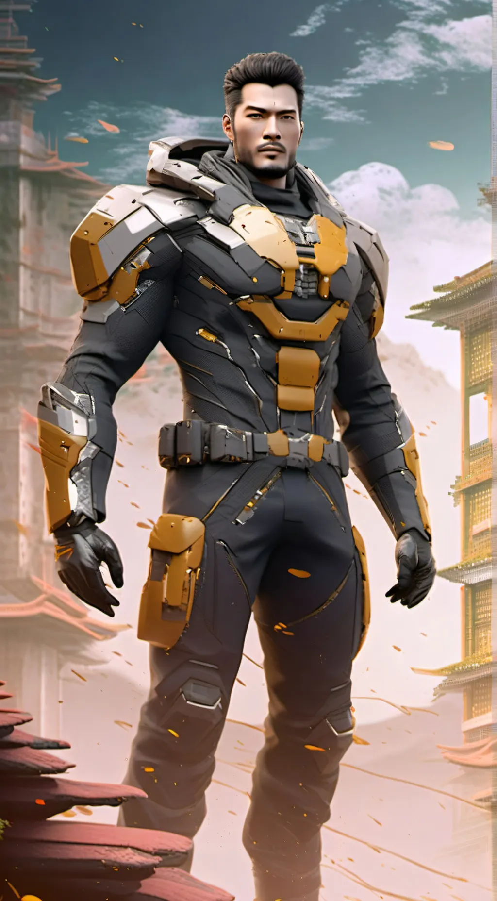 ai character: Mr toilet  background