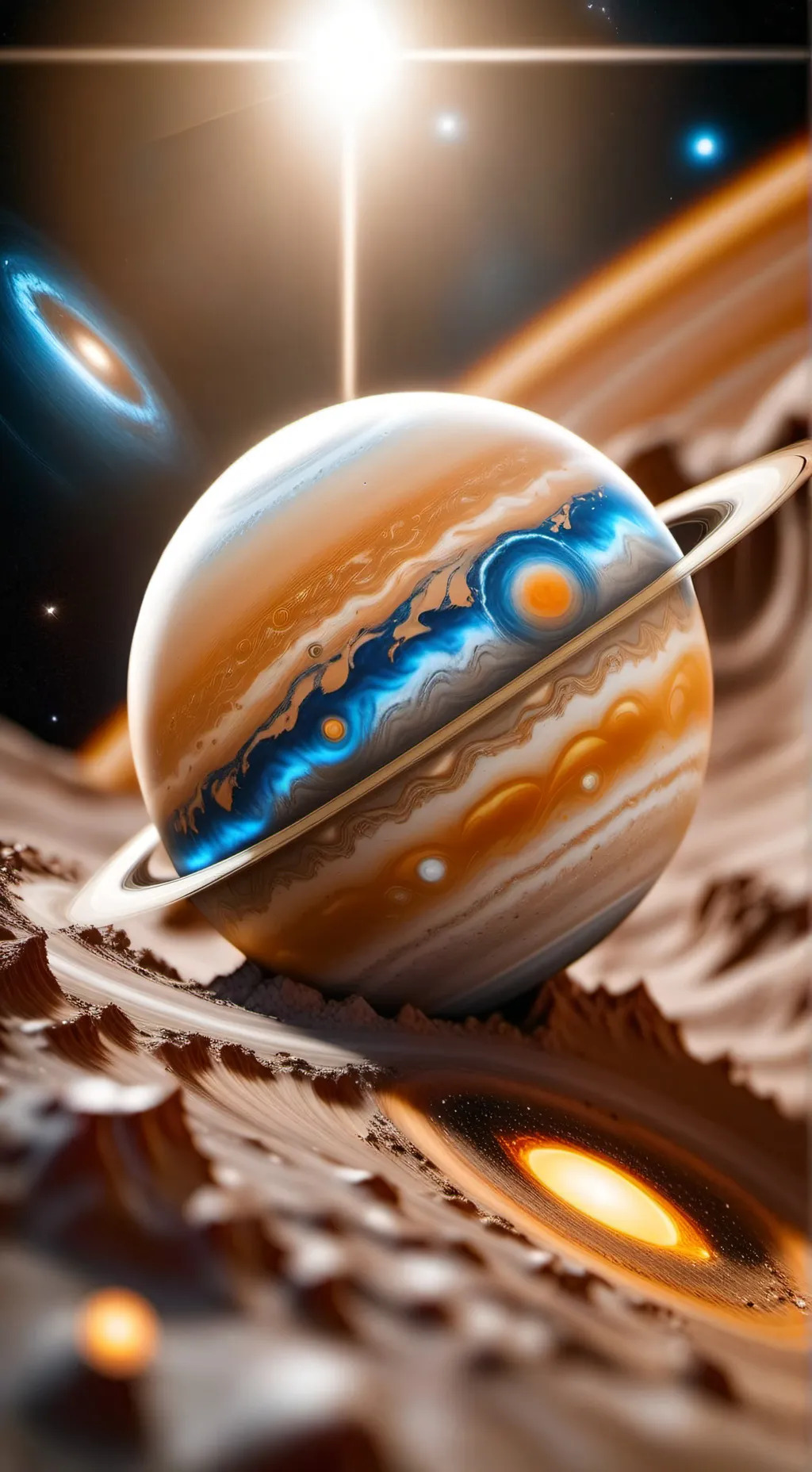 ai character: Planet Kepler-167a background