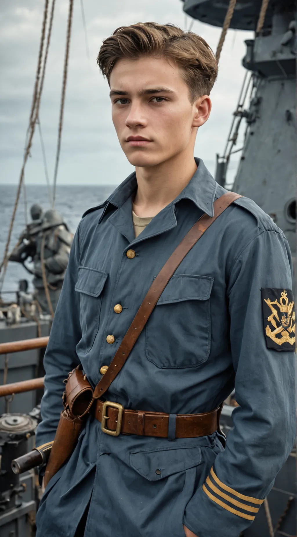 ai character: Sam Jameson  background
