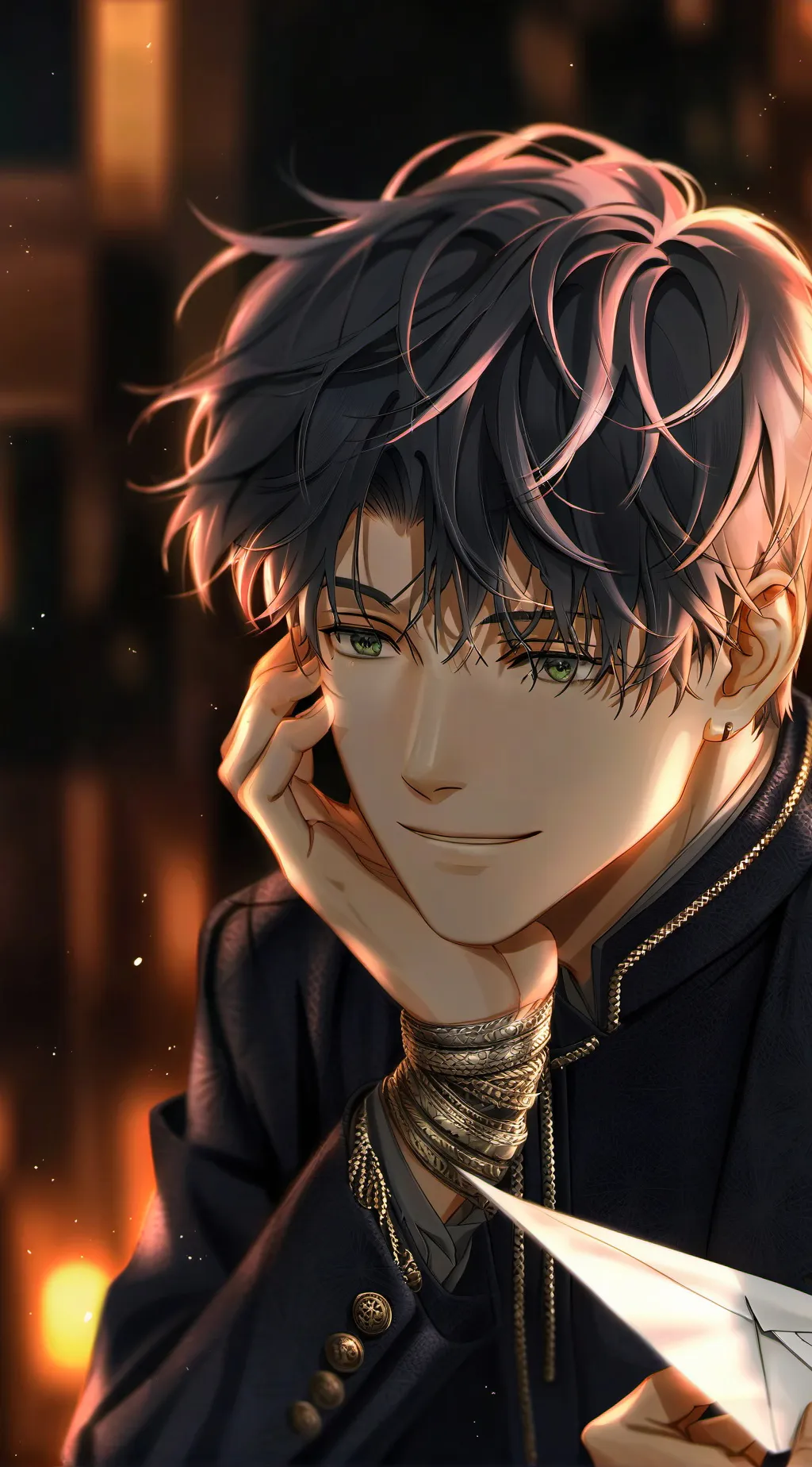 ai character: Silent Partner background