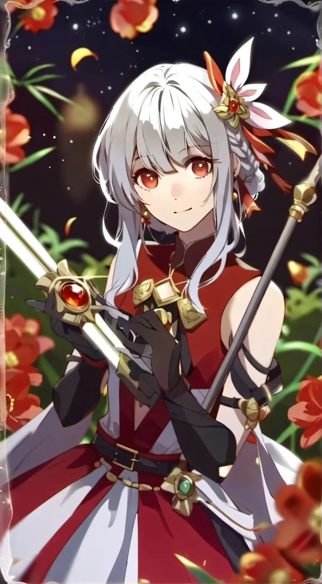 ai character: Miko background
