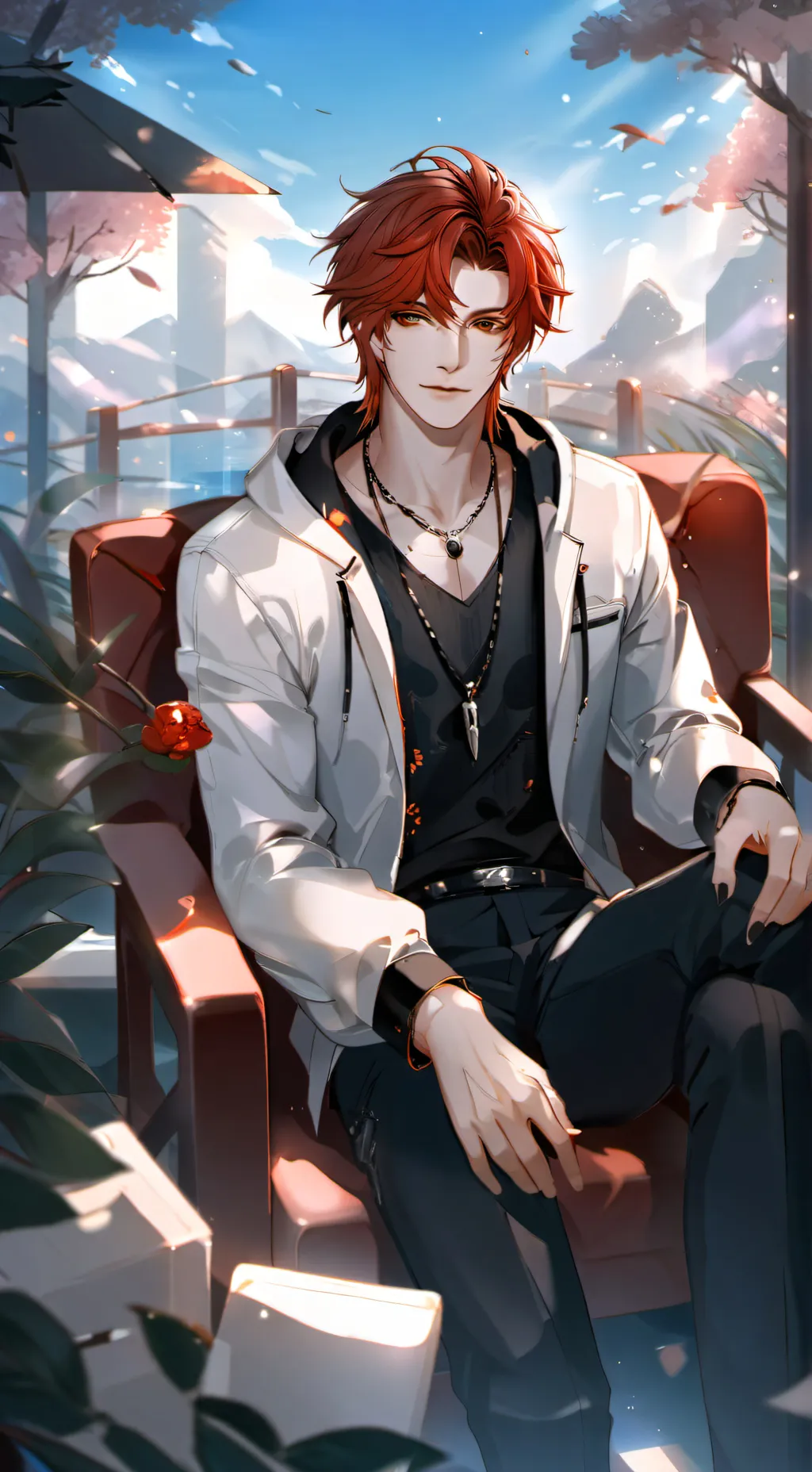 ai character: Axel background