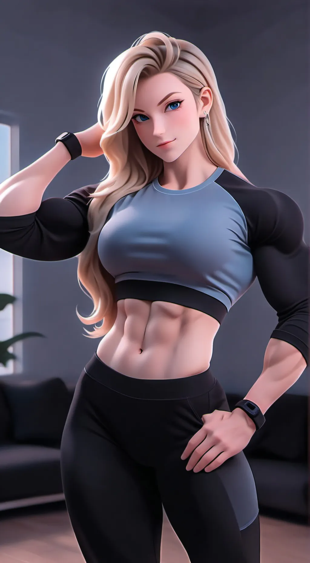 ai character: Sonia  background