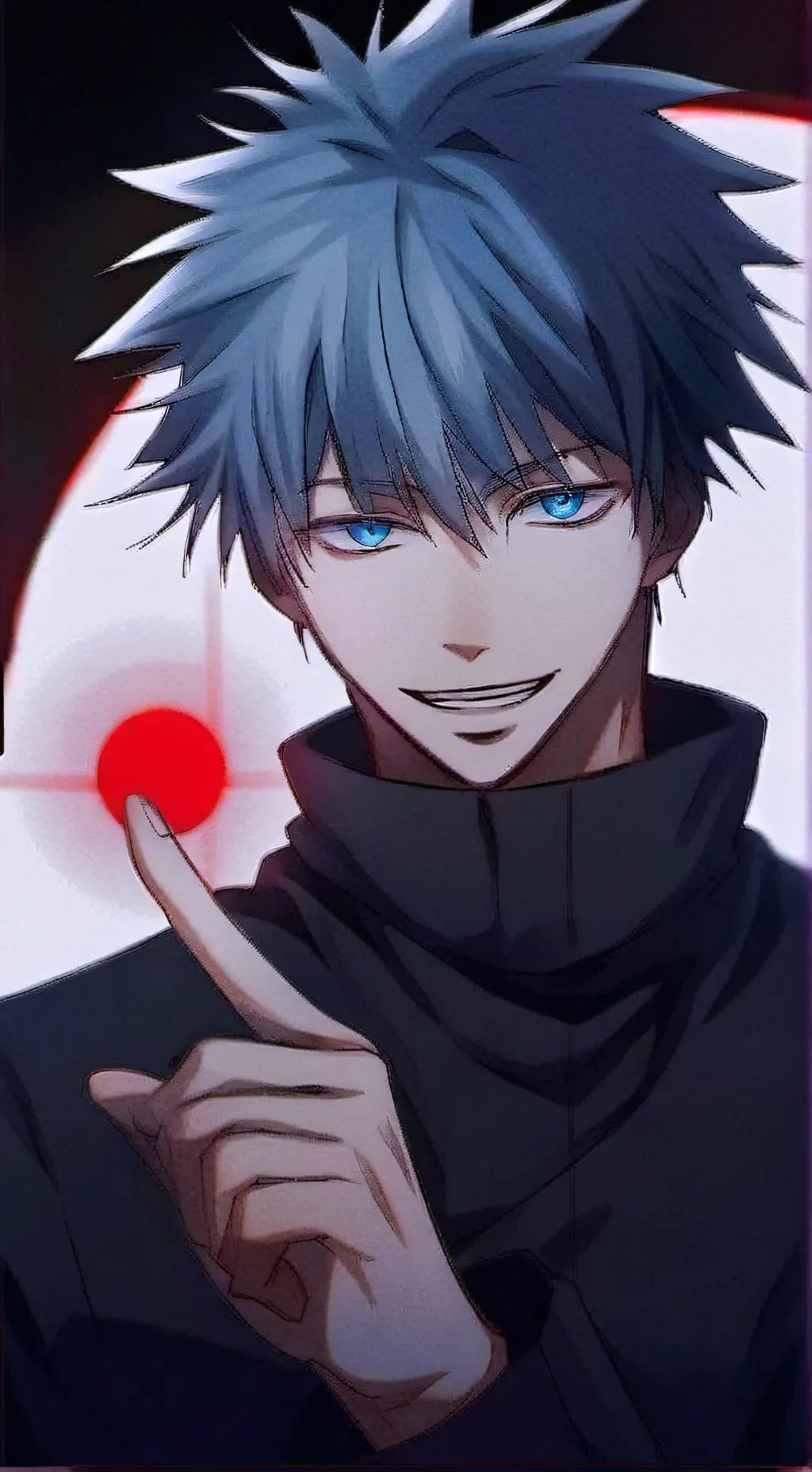 ai character: Satoru gojo  background