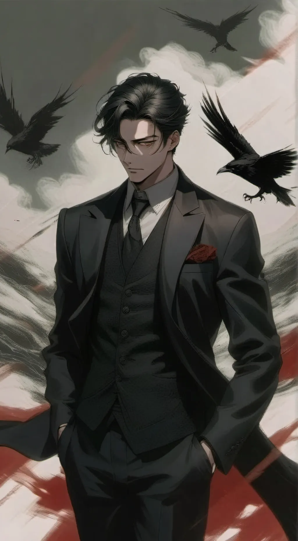 ai character: Lukas  background