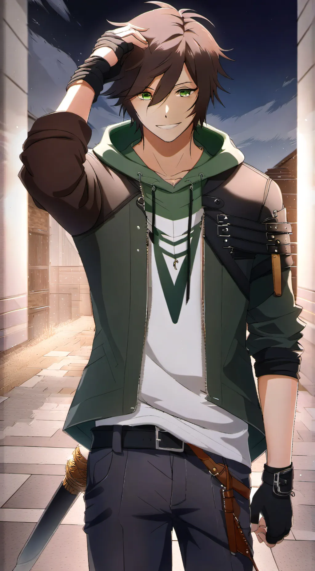 ai character: Camron background