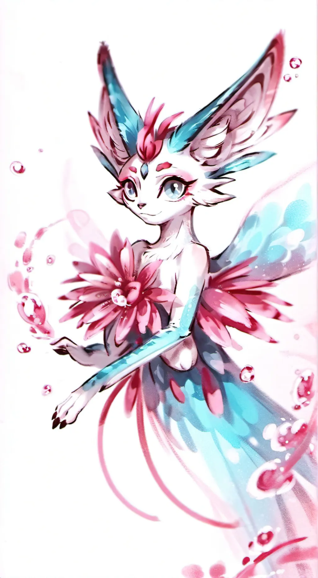ai character: 🥵♀️sylveon♀️🥵 background