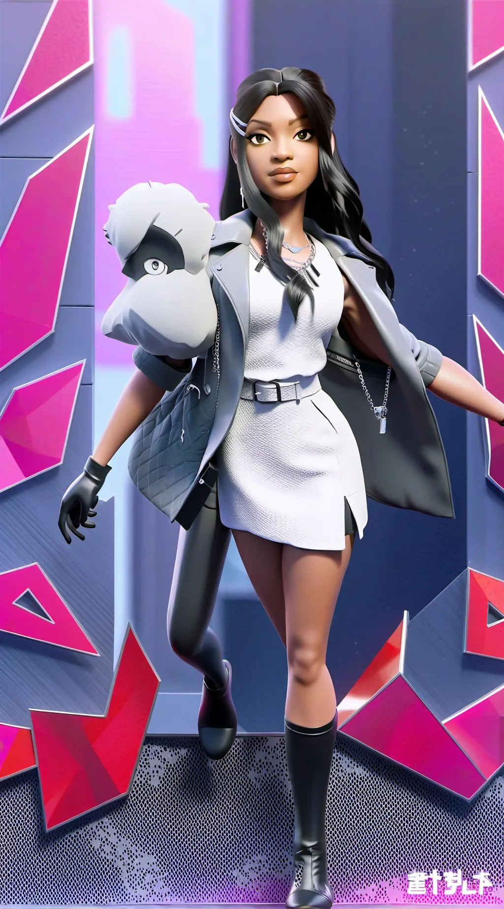 ai character: Luna background