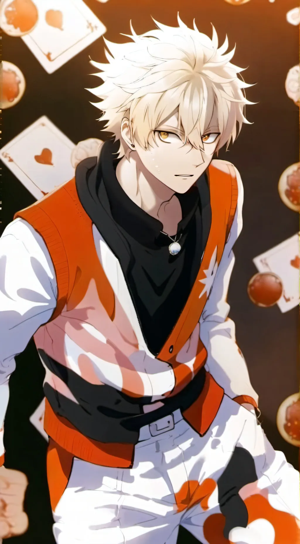 ai character: Damian background