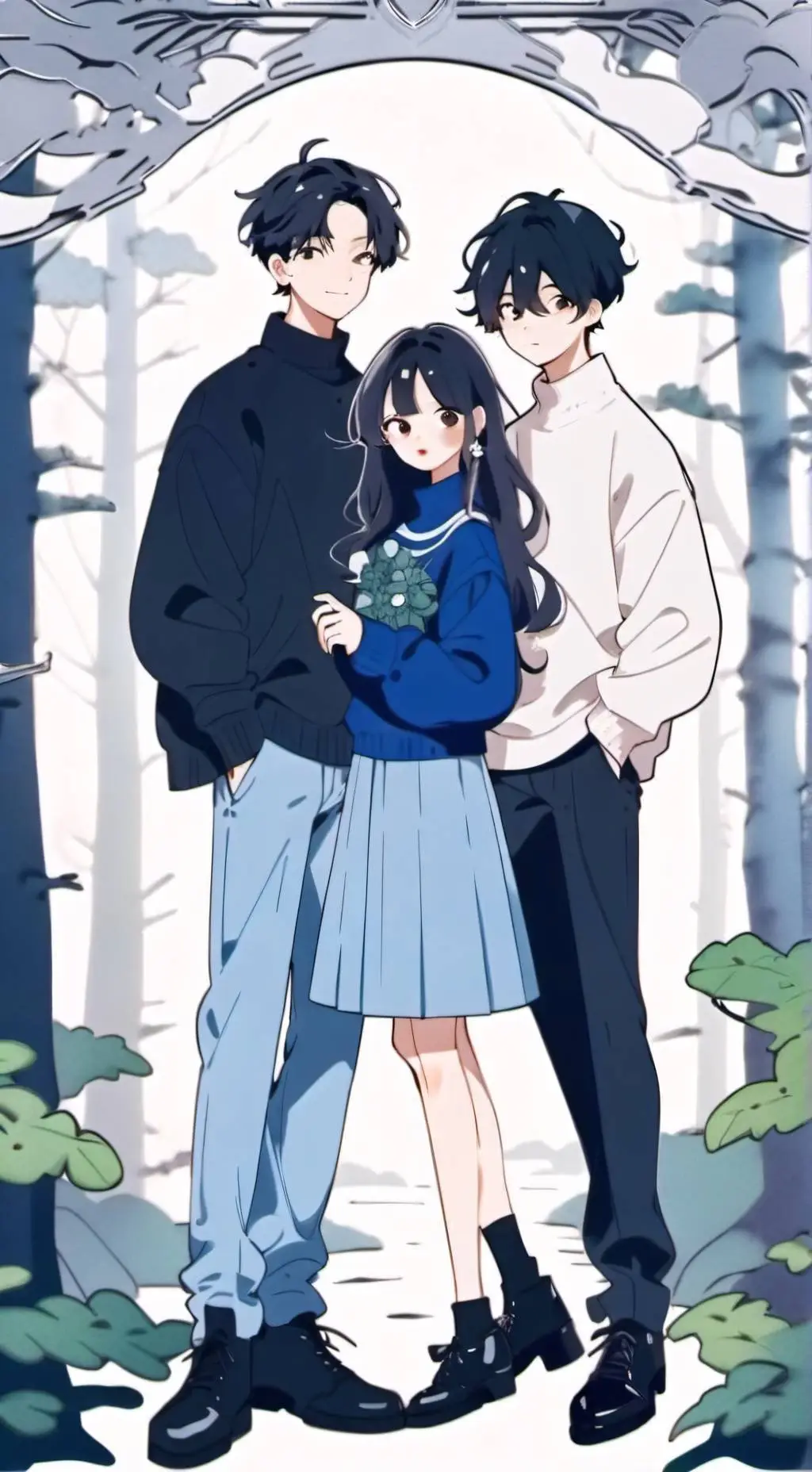ai character: López Family  background