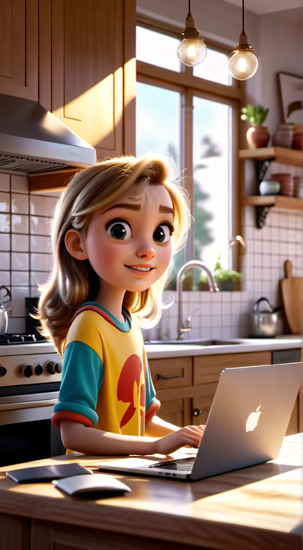 ai character: Lila background