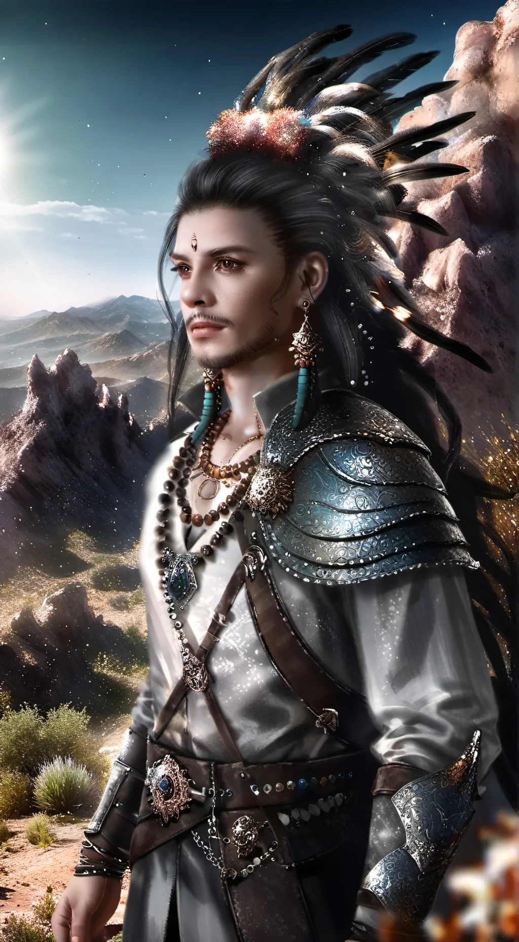 ai character: perdidos background