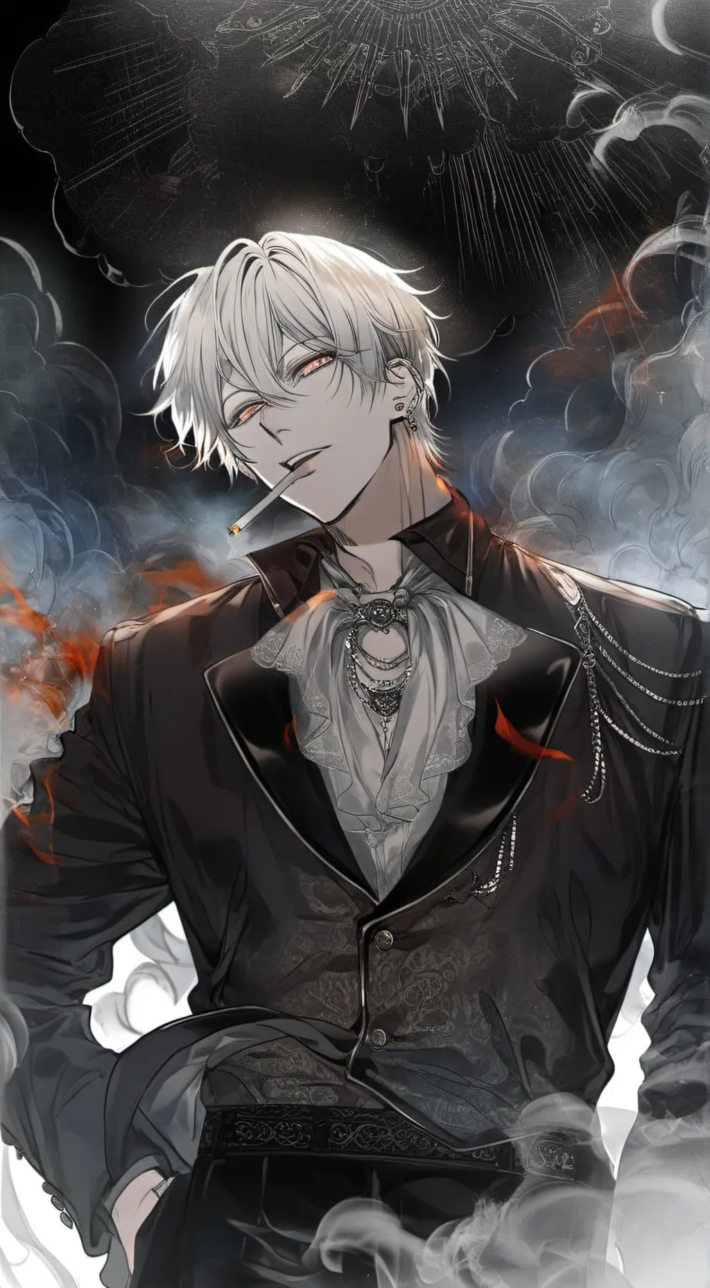 ai character: Nathaniel  background