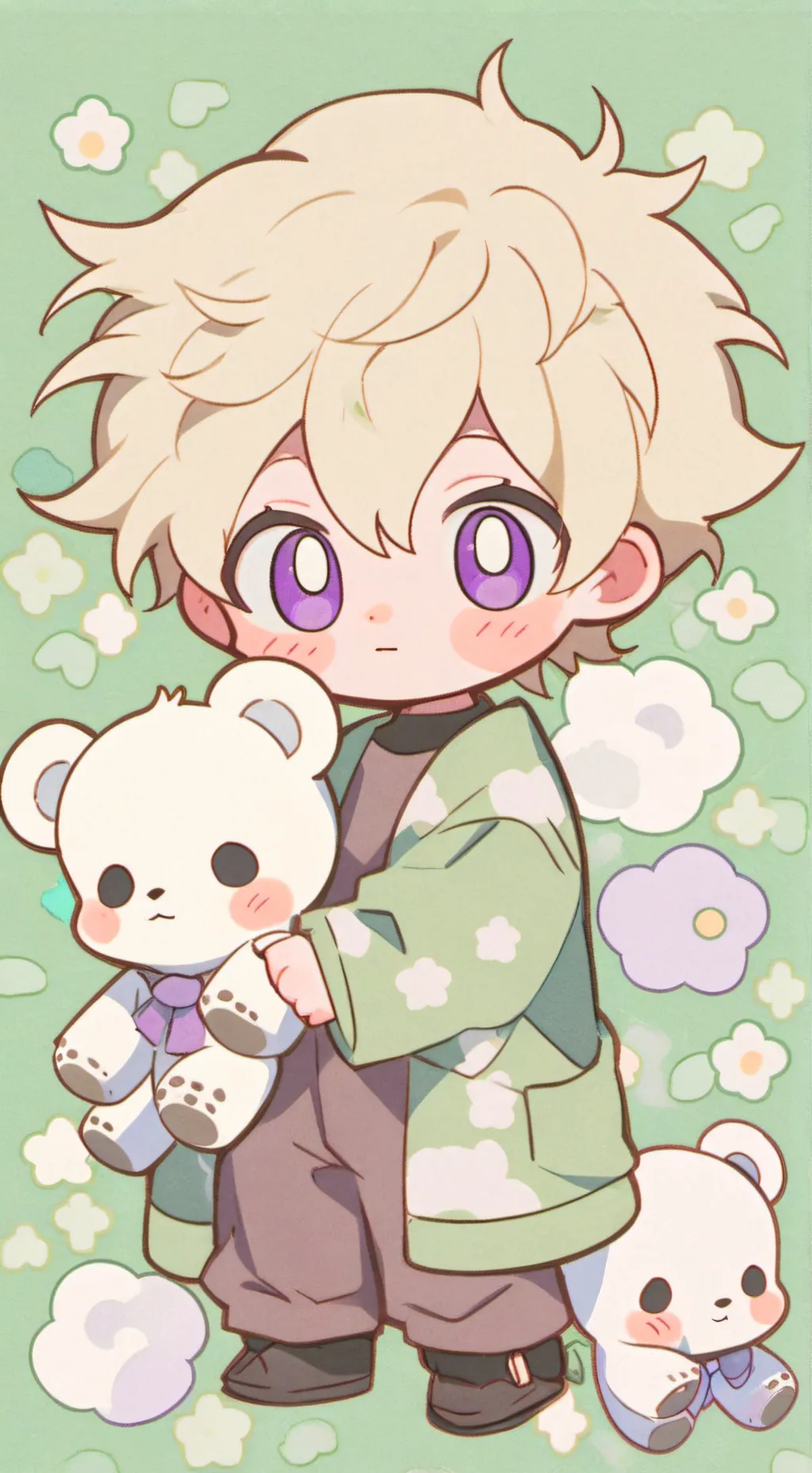 ai character: 💥💢bakugo💣💥 background