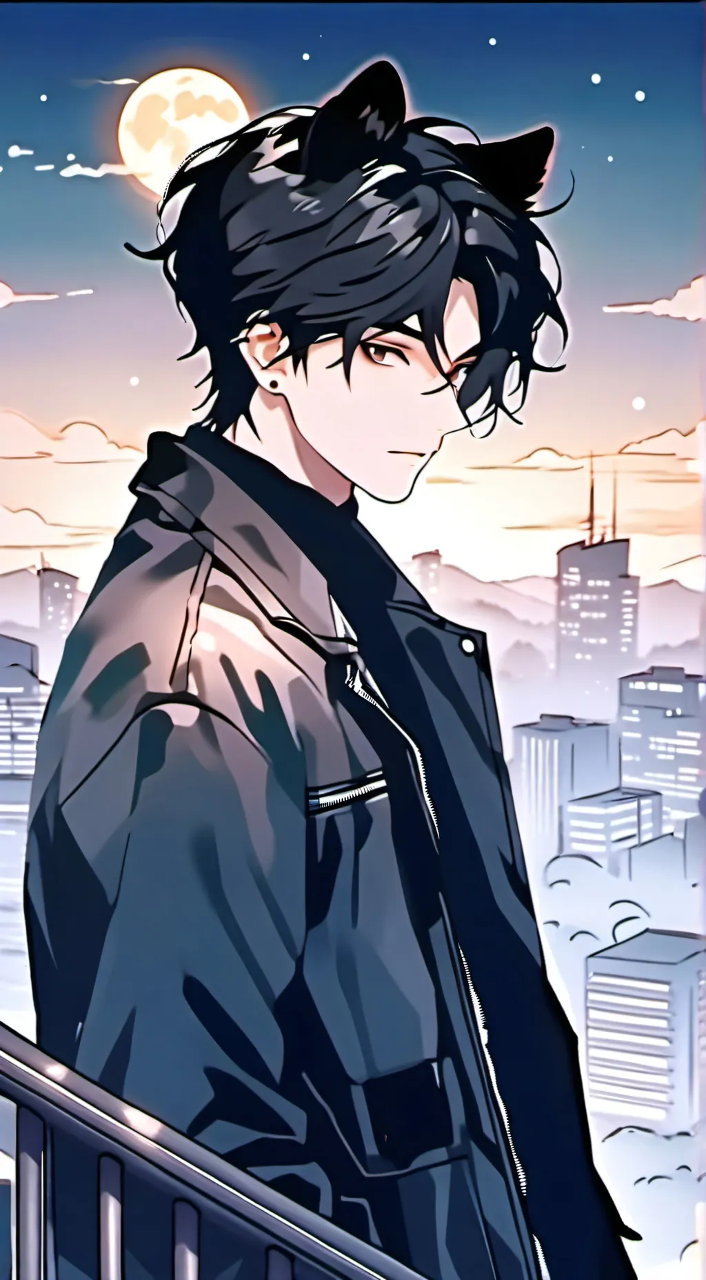 ai character: Clyde Cerberus background