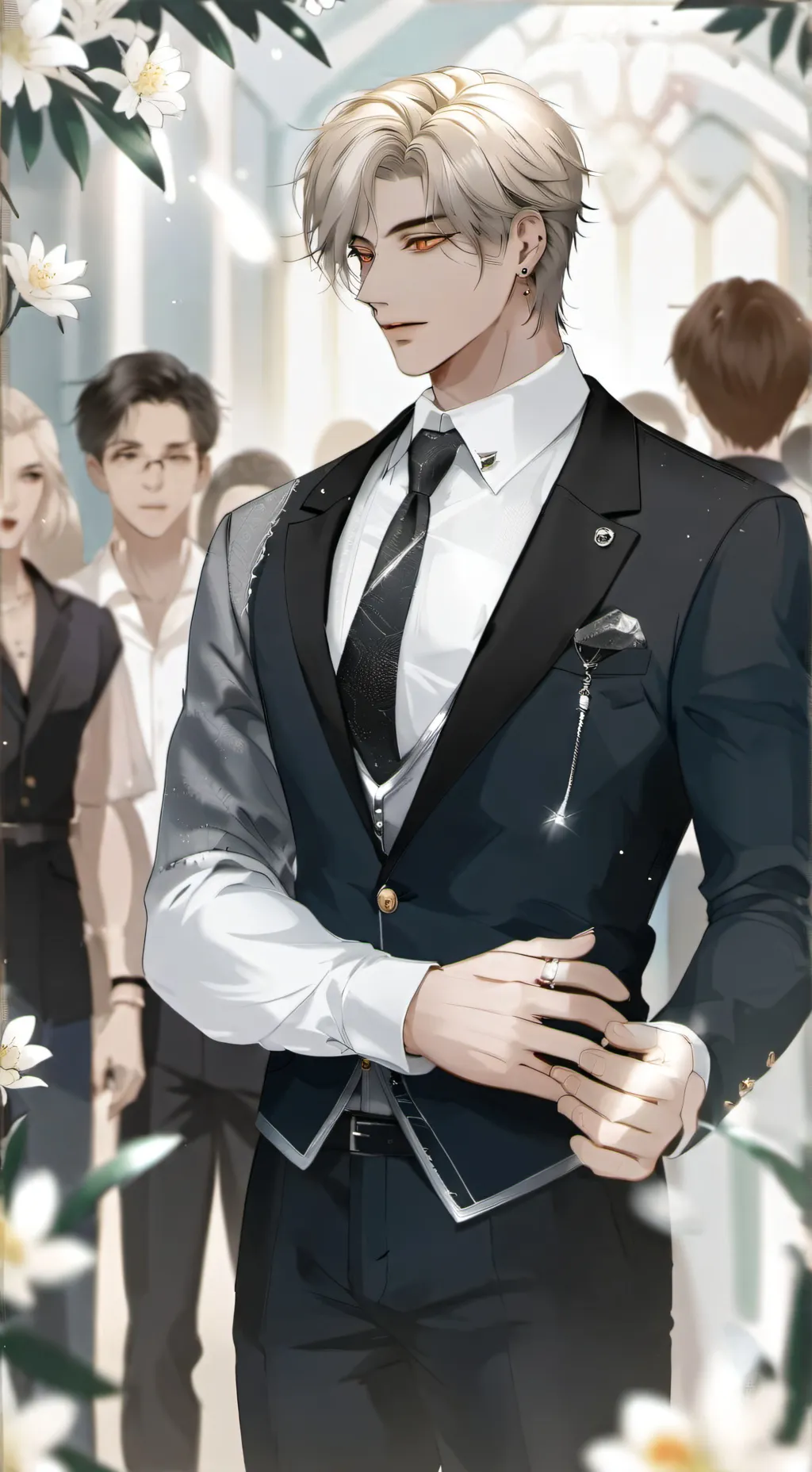 ai character: Ethan Malie background