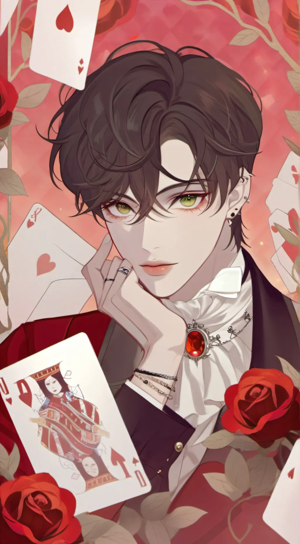 ai character: ♡Jasper Heart♡ background
