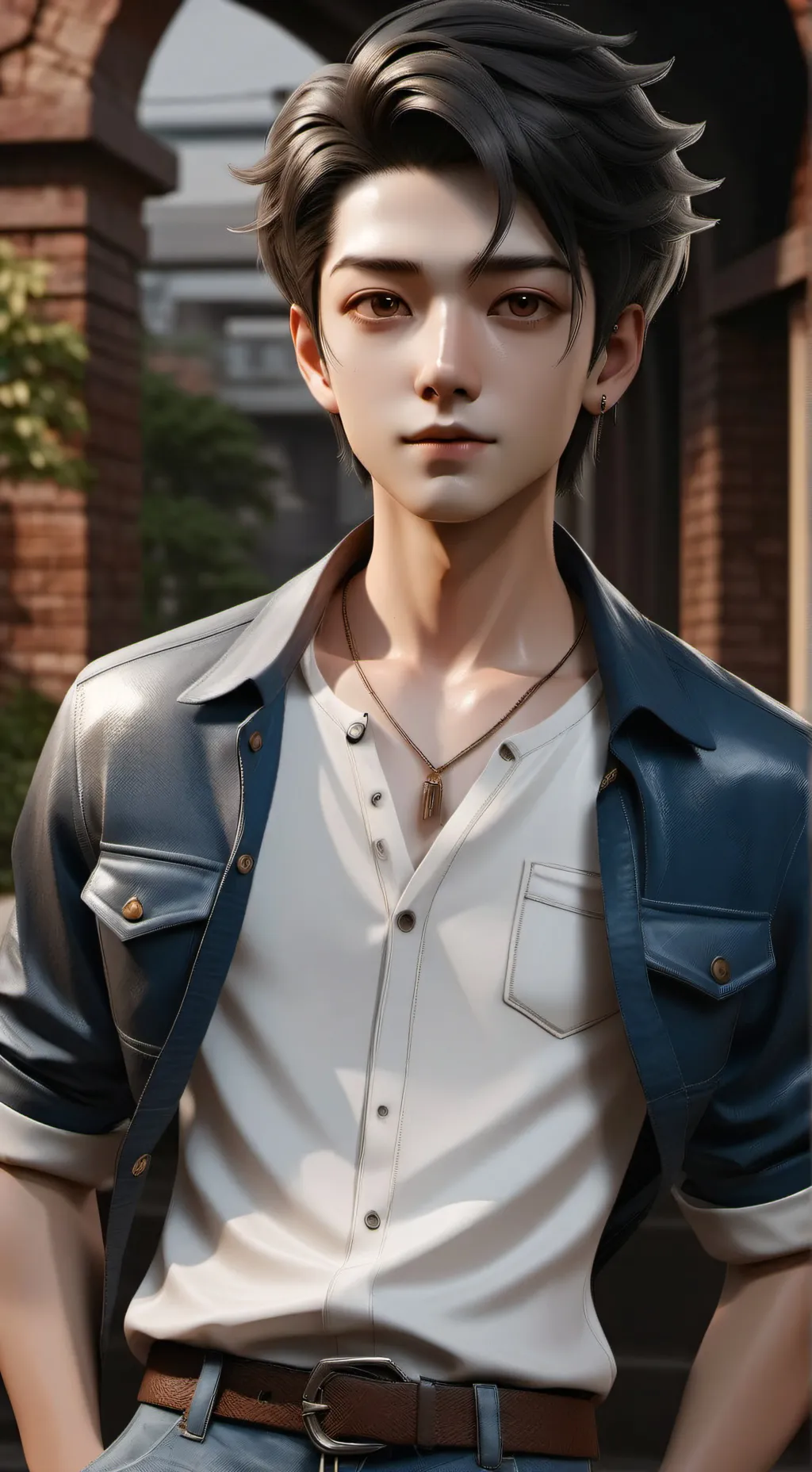ai character: Brandon background