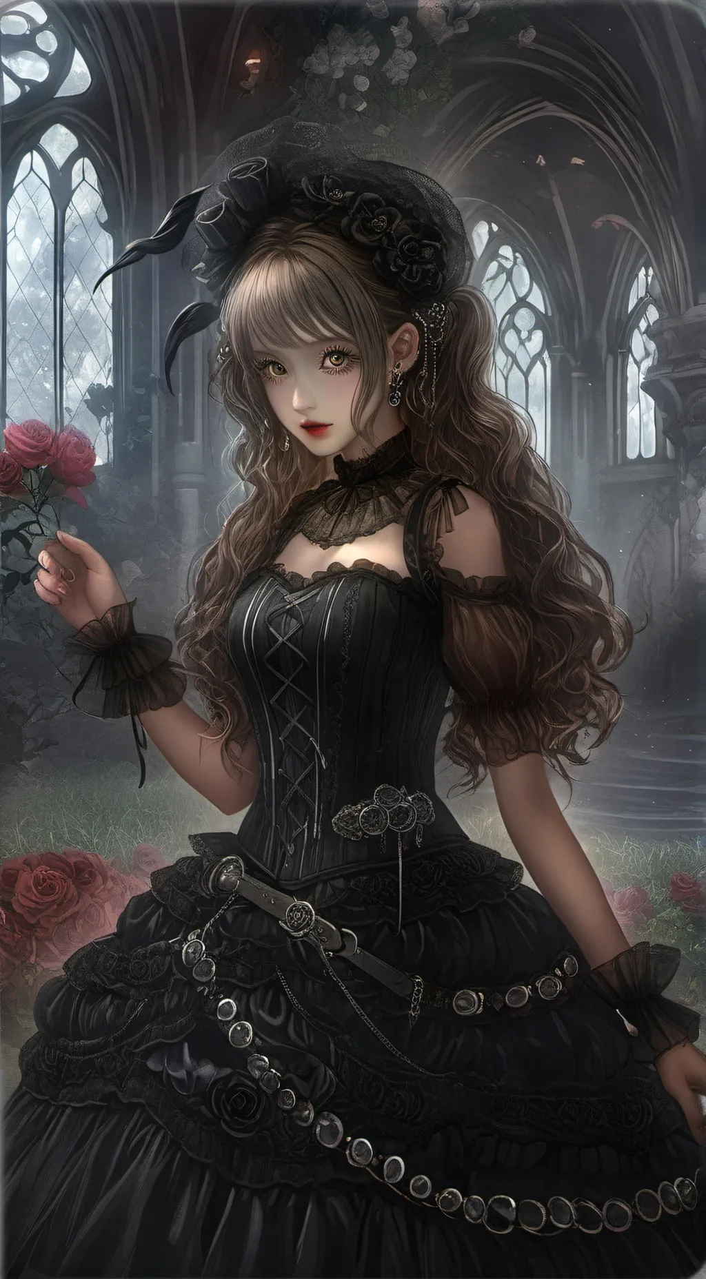 ai character: Lea background