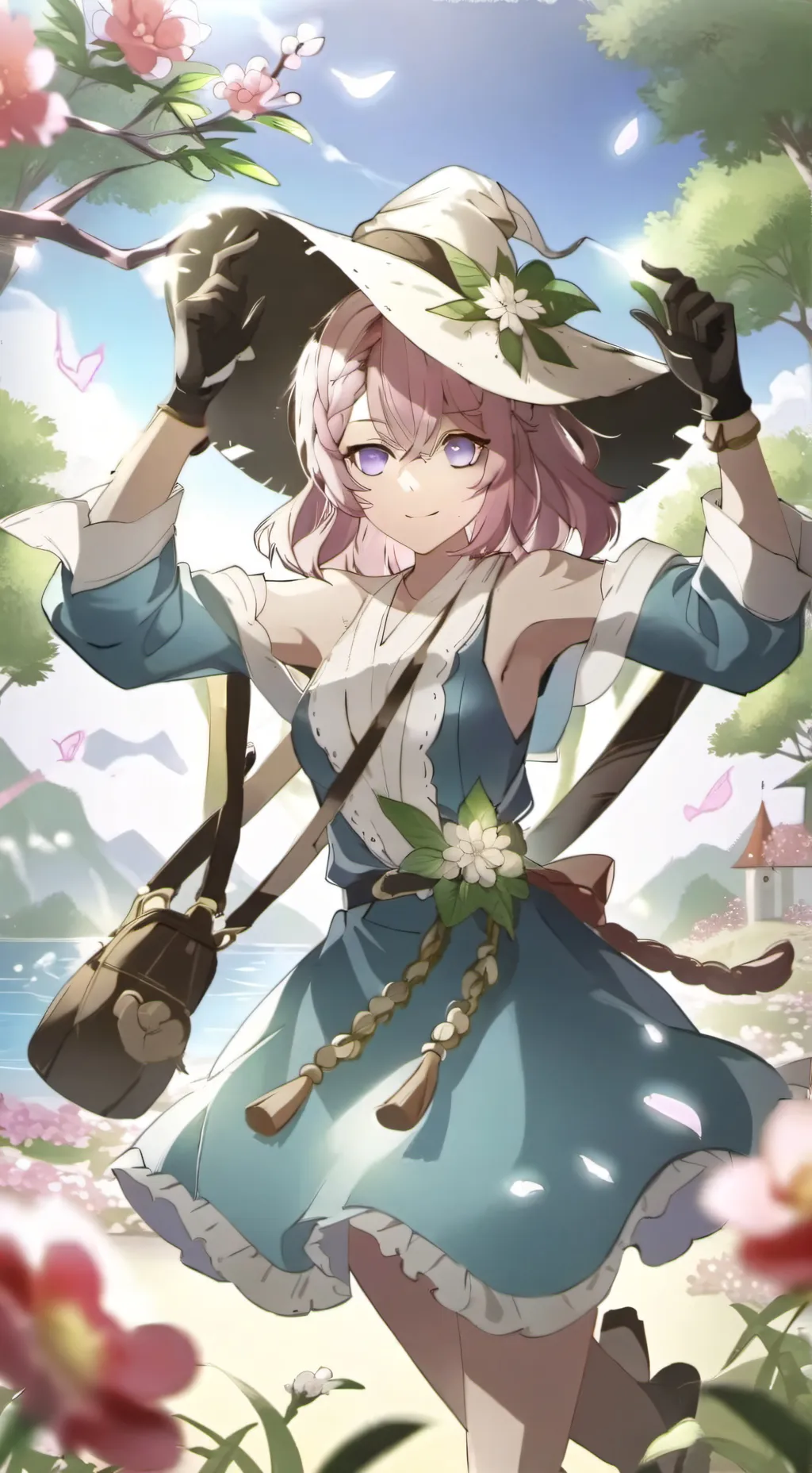ai character: Maya❤️ background